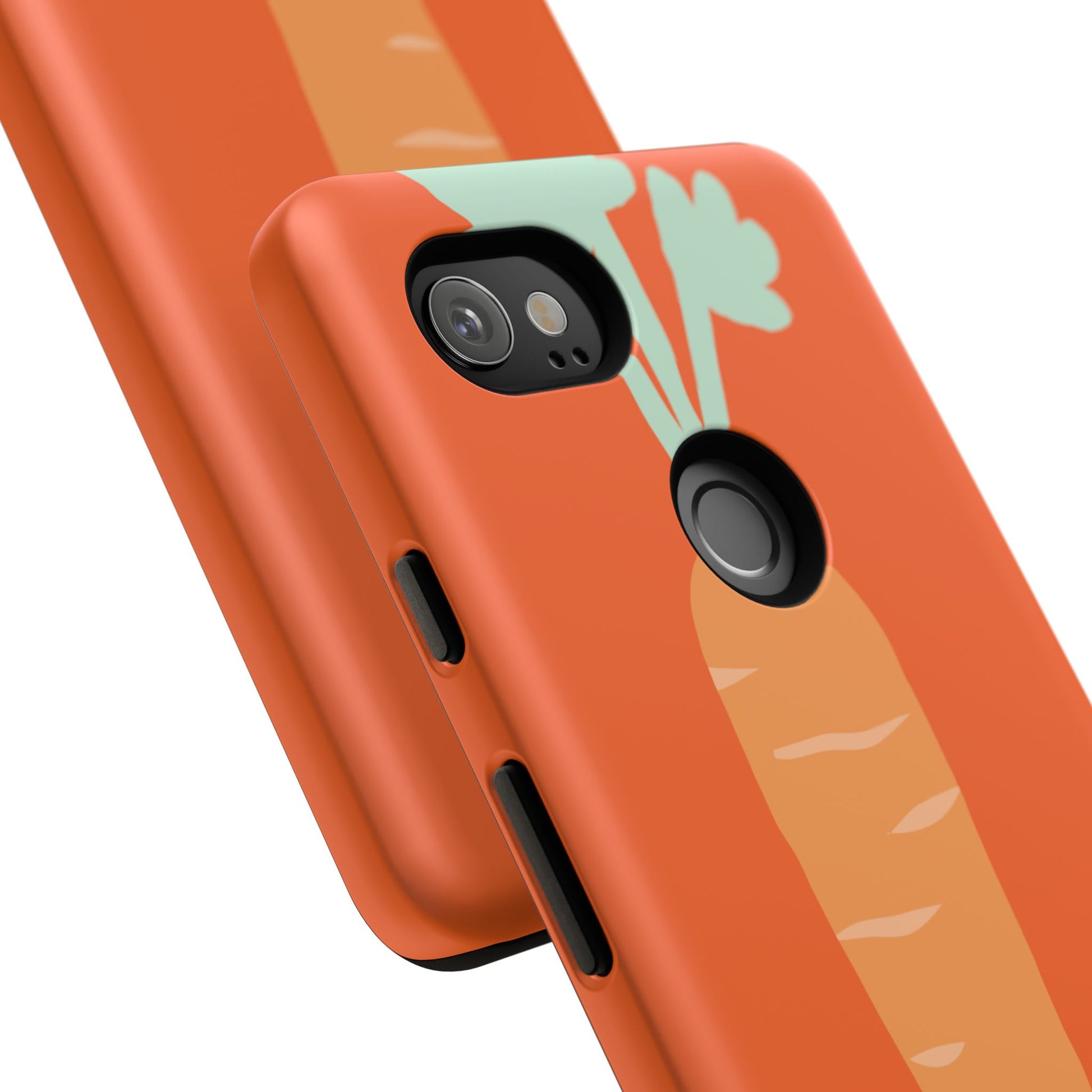 Tough Cases Carrot Phone Case, Cute Smartphone Cover, Fun Gift for Garden Lovers, Fall Decor, Vegan Accessories, Colorful Case