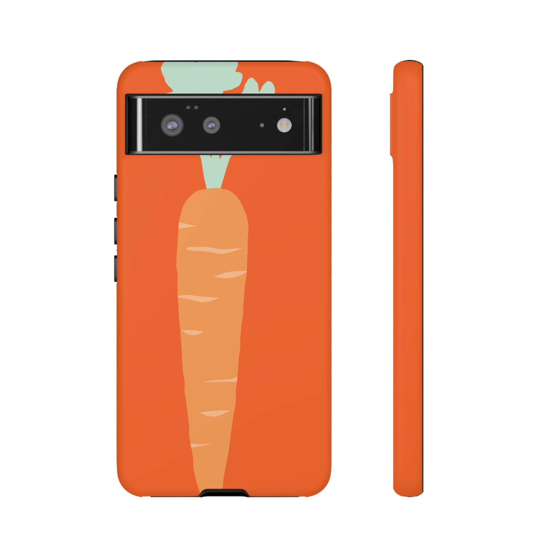 Tough Cases Carrot Phone Case, Cute Smartphone Cover, Fun Gift for Garden Lovers, Fall Decor, Vegan Accessories, Colorful Case
