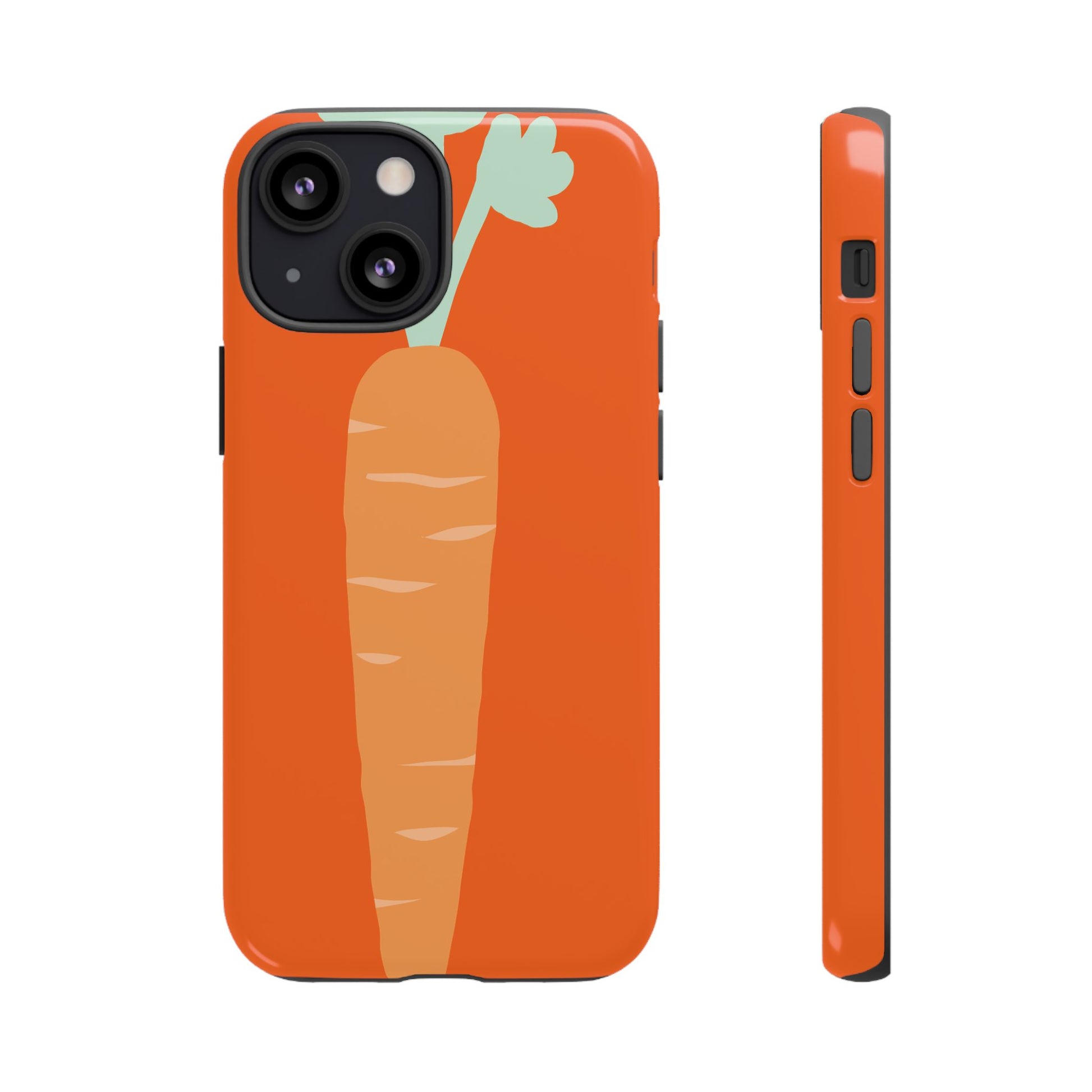Tough Cases Carrot Phone Case, Cute Smartphone Cover, Fun Gift for Garden Lovers, Fall Decor, Vegan Accessories, Colorful Case