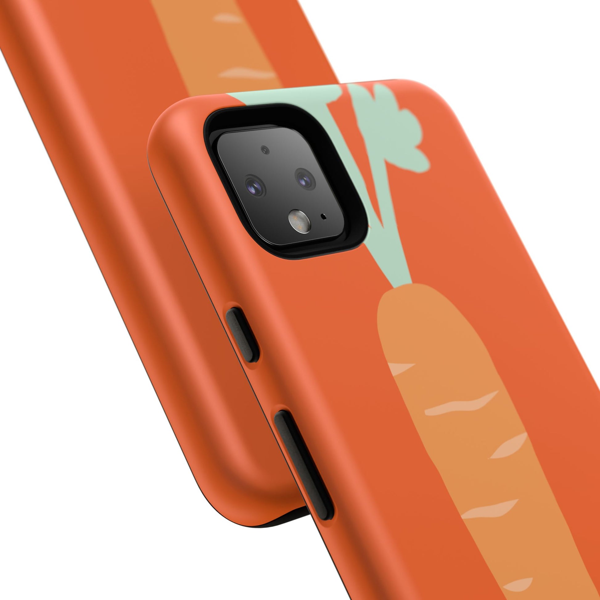 Tough Cases Carrot Phone Case, Cute Smartphone Cover, Fun Gift for Garden Lovers, Fall Decor, Vegan Accessories, Colorful Case