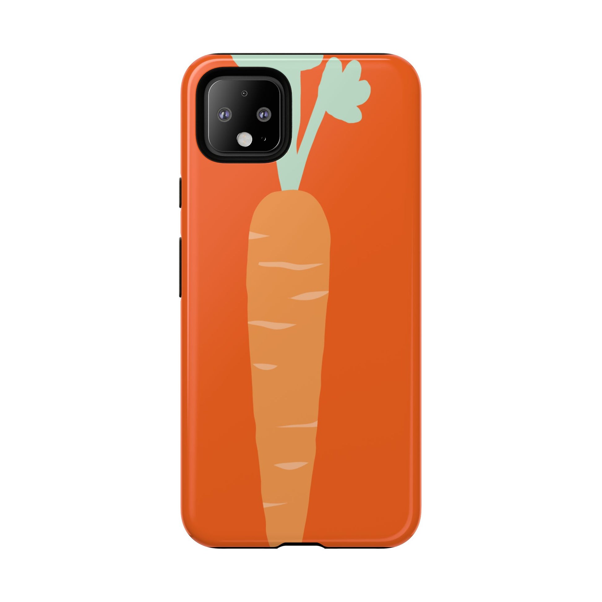 Tough Cases Carrot Phone Case, Cute Smartphone Cover, Fun Gift for Garden Lovers, Fall Decor, Vegan Accessories, Colorful Case