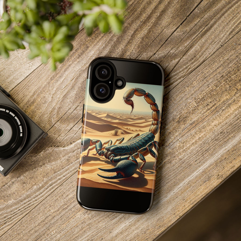 Scorpion Phone Case - Tough Cases, Cool Design, Nature Lover Gift, Desert Aesthetic, Unique Phone Accessories, Protection Case
