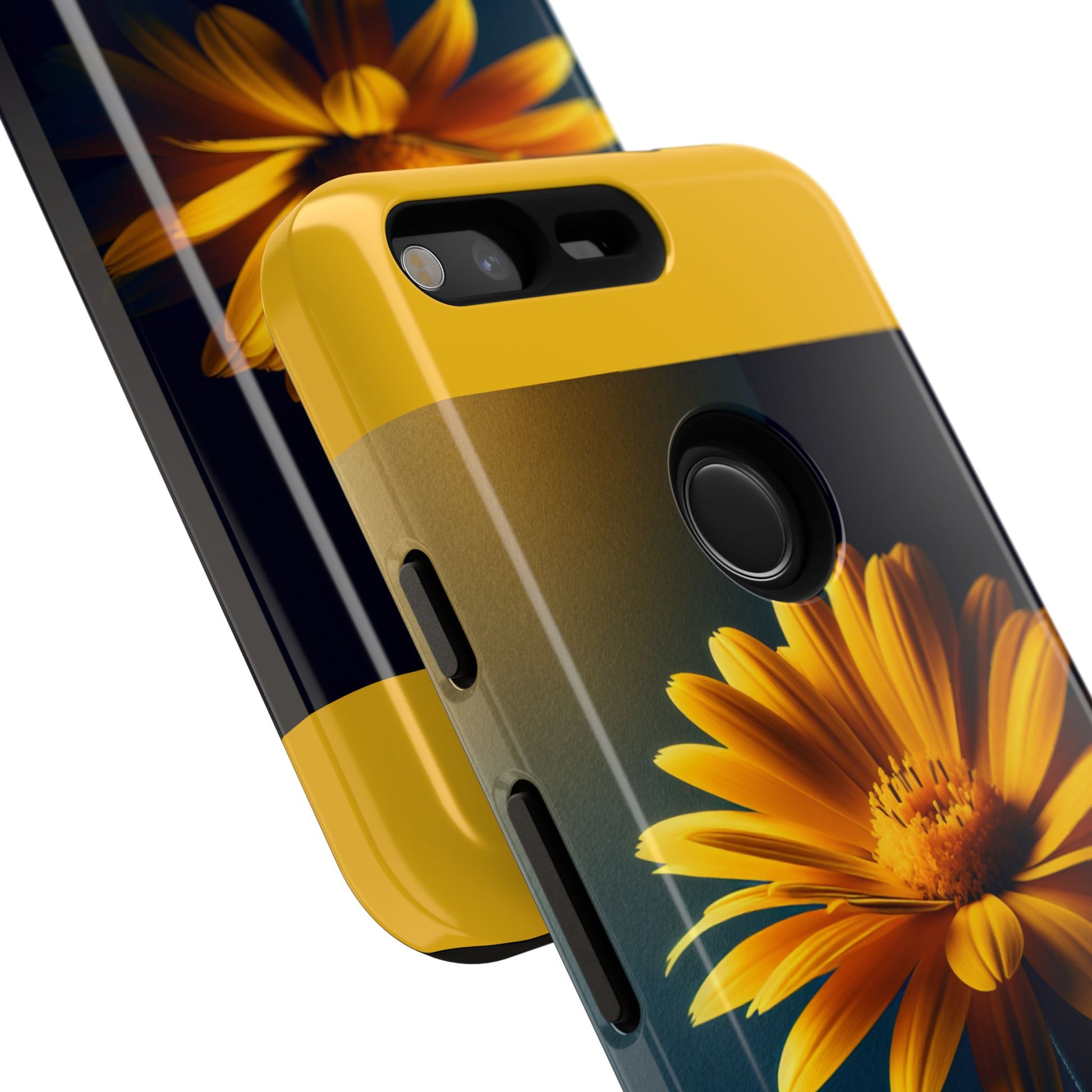 Bright Floral Phone Case | Tough Cases for Nature Lovers, Flower Design, Protective Cover, Gift for Her, Spring Accessories