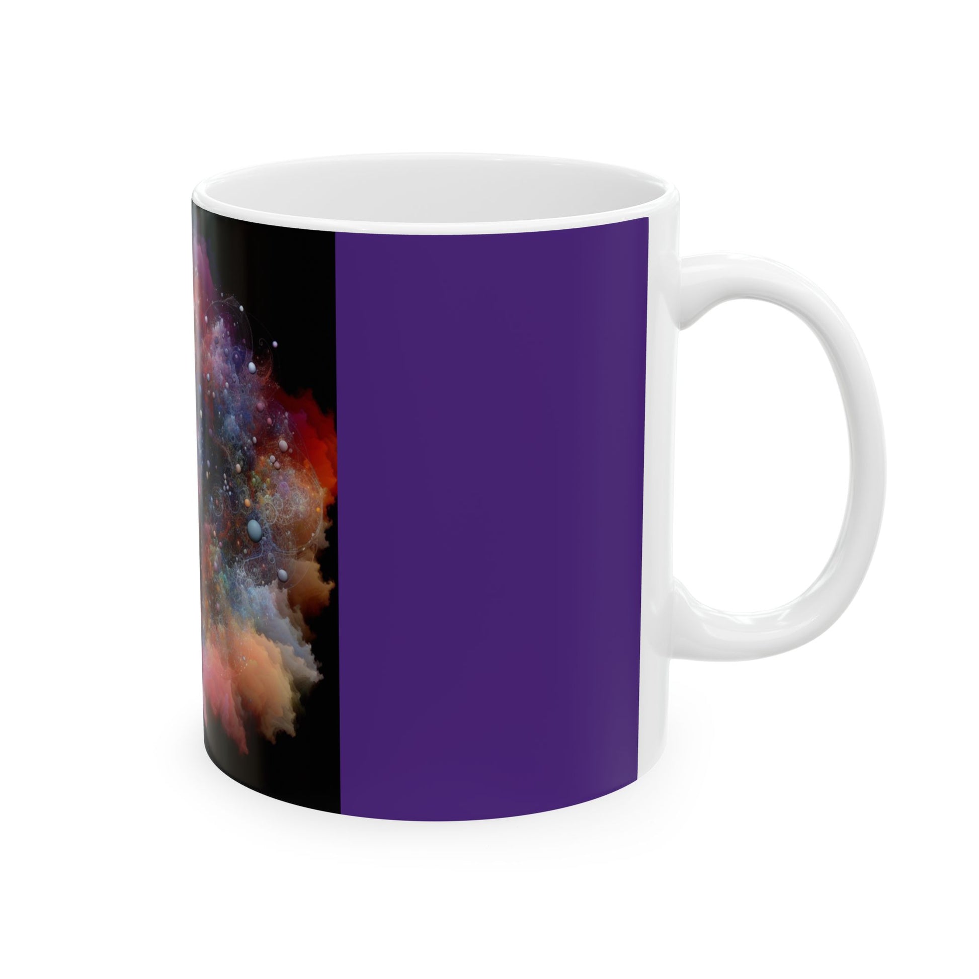 Cosmic Dreams Ceramic Mug, Galaxy Mug, Space Coffee Cup, Astronaut Gift, Unique Home Decor, Sci-Fi Mug
