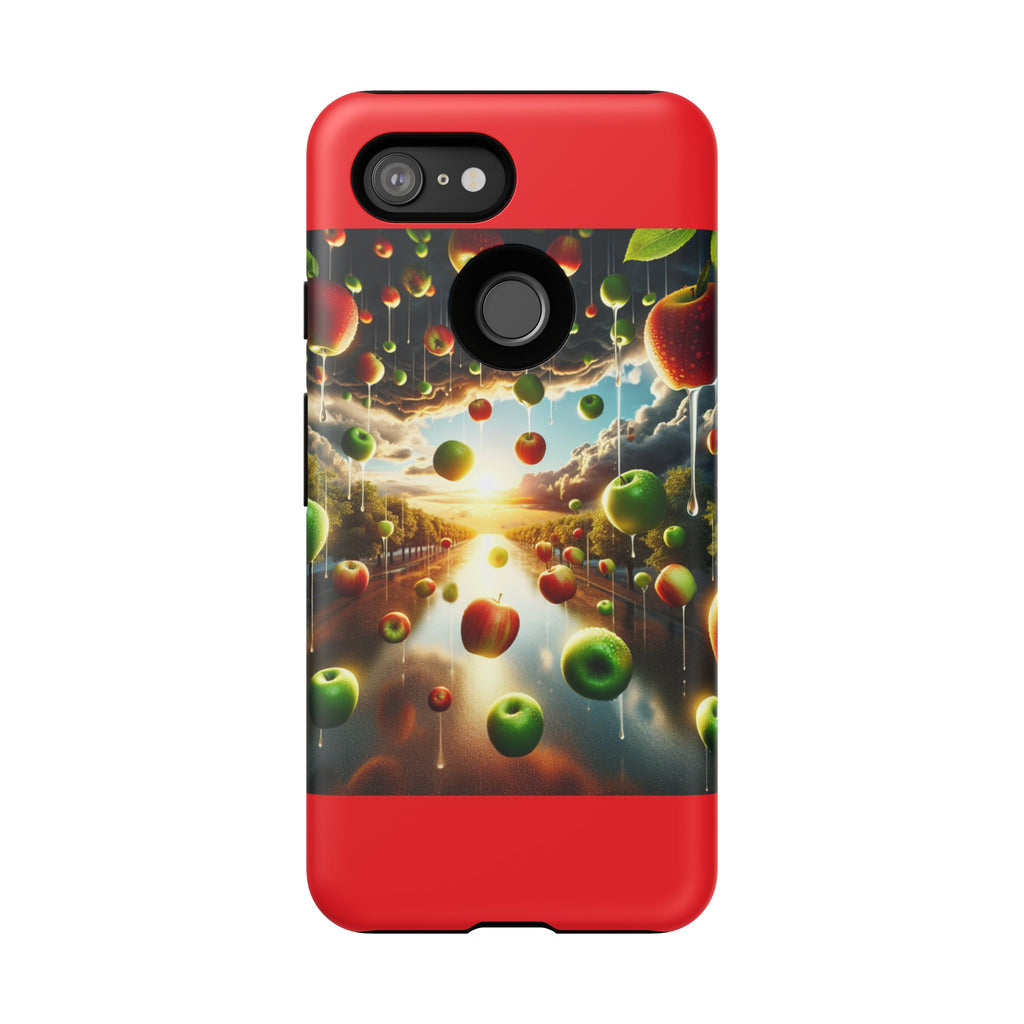 Vibrant Phone Case with Artistic Apple Design, Unique Gift for Art Lovers, Trendy Accessory for Any Occasion, Stylish Smartphone Cover