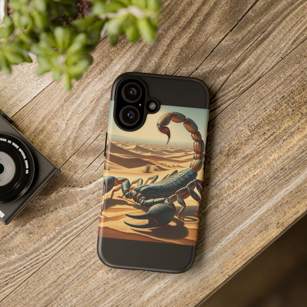 Scorpion Phone Case - Tough Cases, Cool Design, Nature Lover Gift, Desert Aesthetic, Unique Phone Accessories, Protection Case