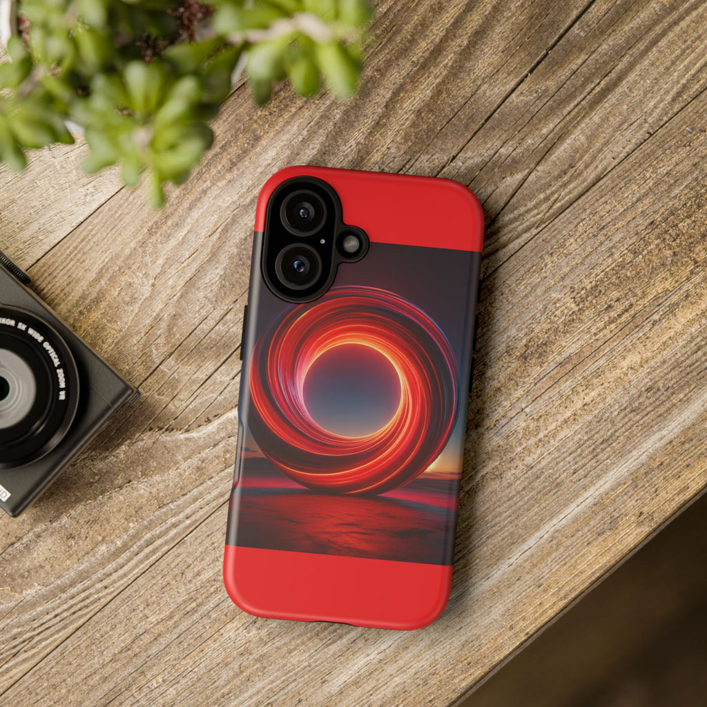 Vibrant Phone Case with Abstract Design, Tough Cases for Tech Lovers, Sleek Protection, Gift for Friends, Customizable Mobile Accessory