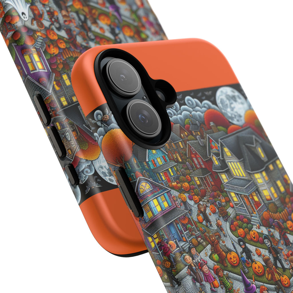 Halloween Phone Case, Tough Cases for Spooky Season, Fall Decor, Trick or Treat, Pumpkin Lovers, Ghost Design