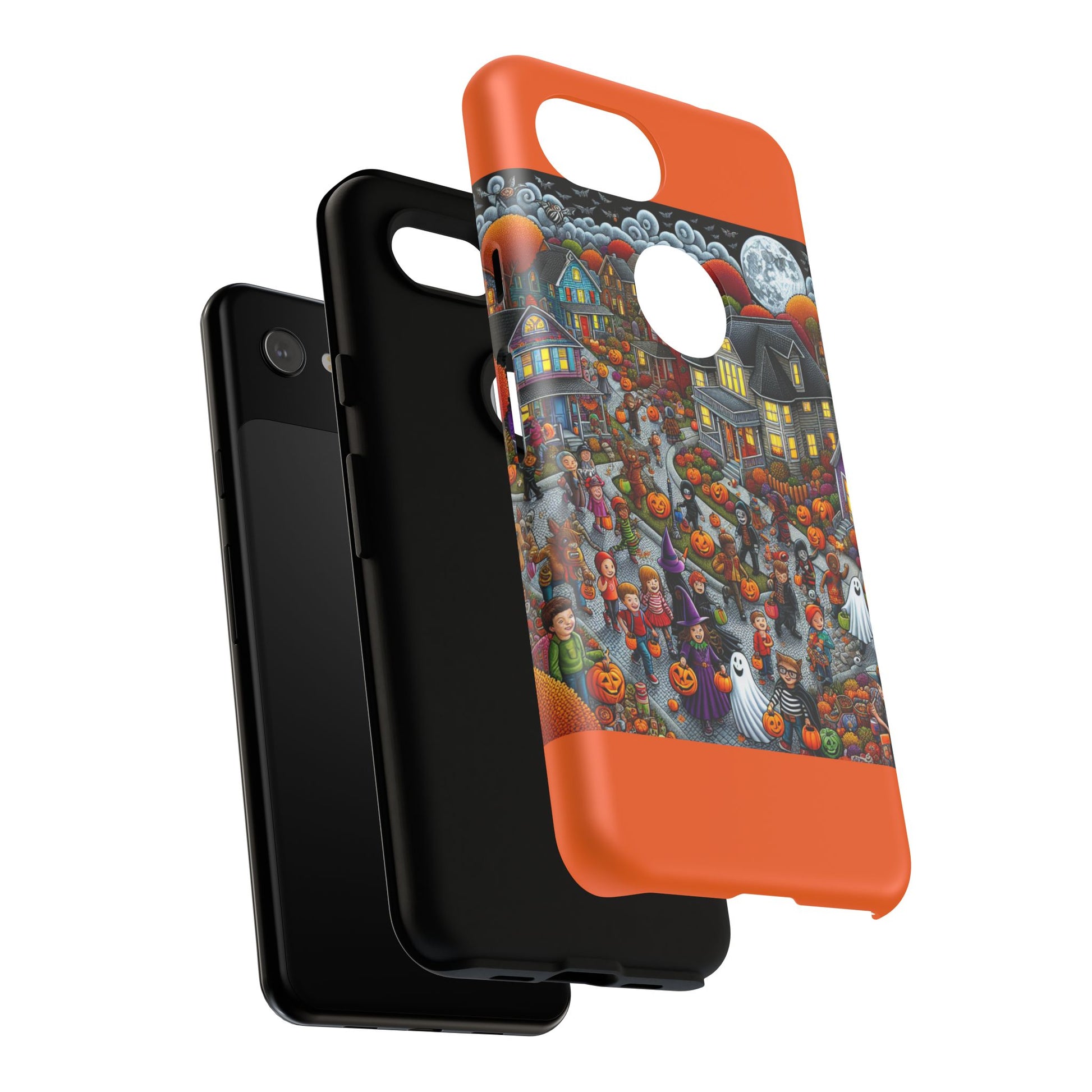 Halloween Phone Case, Tough Cases for Spooky Season, Fall Decor, Trick or Treat, Pumpkin Lovers, Ghost Design