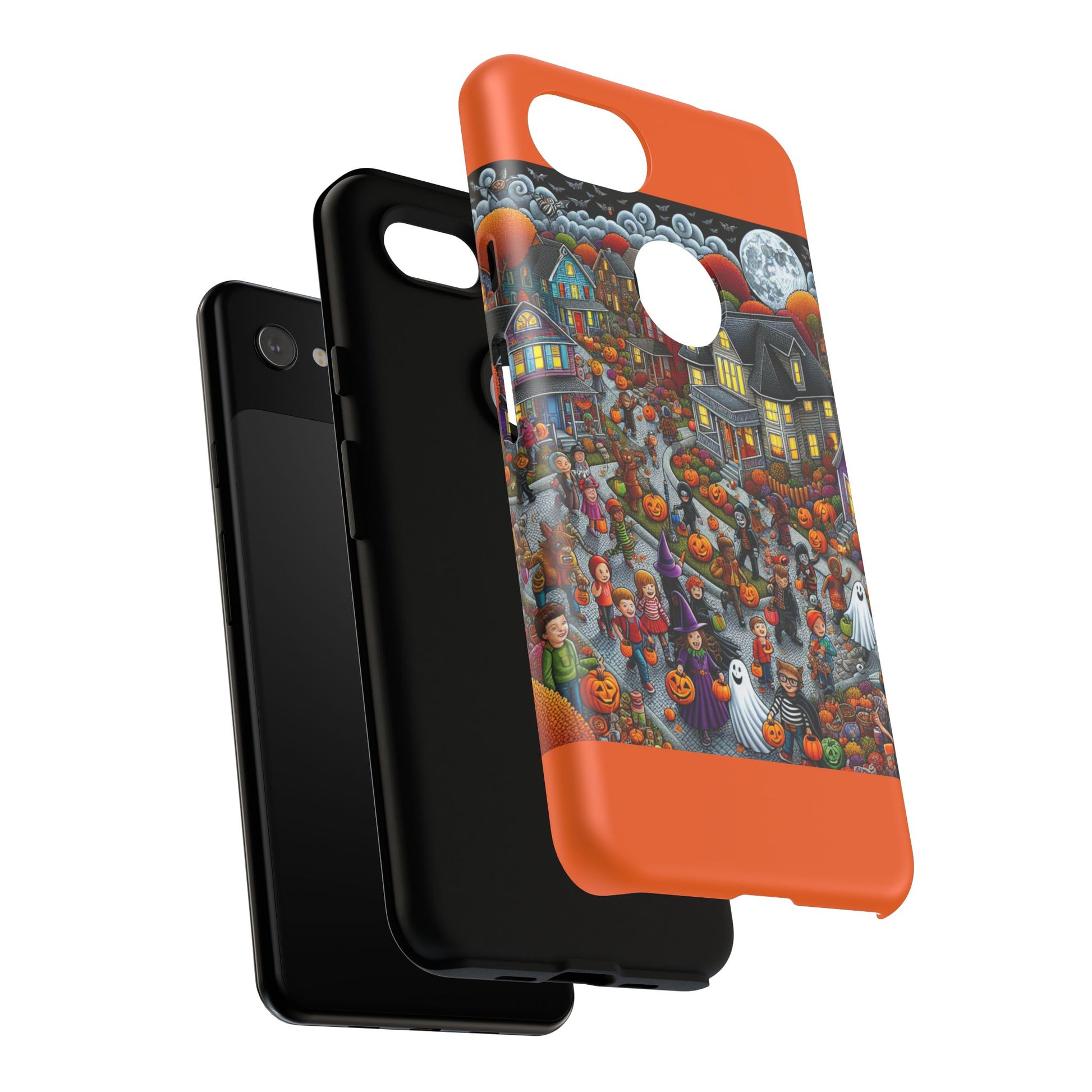 Halloween Phone Case, Tough Cases for Spooky Season, Fall Decor, Trick or Treat, Pumpkin Lovers, Ghost Design