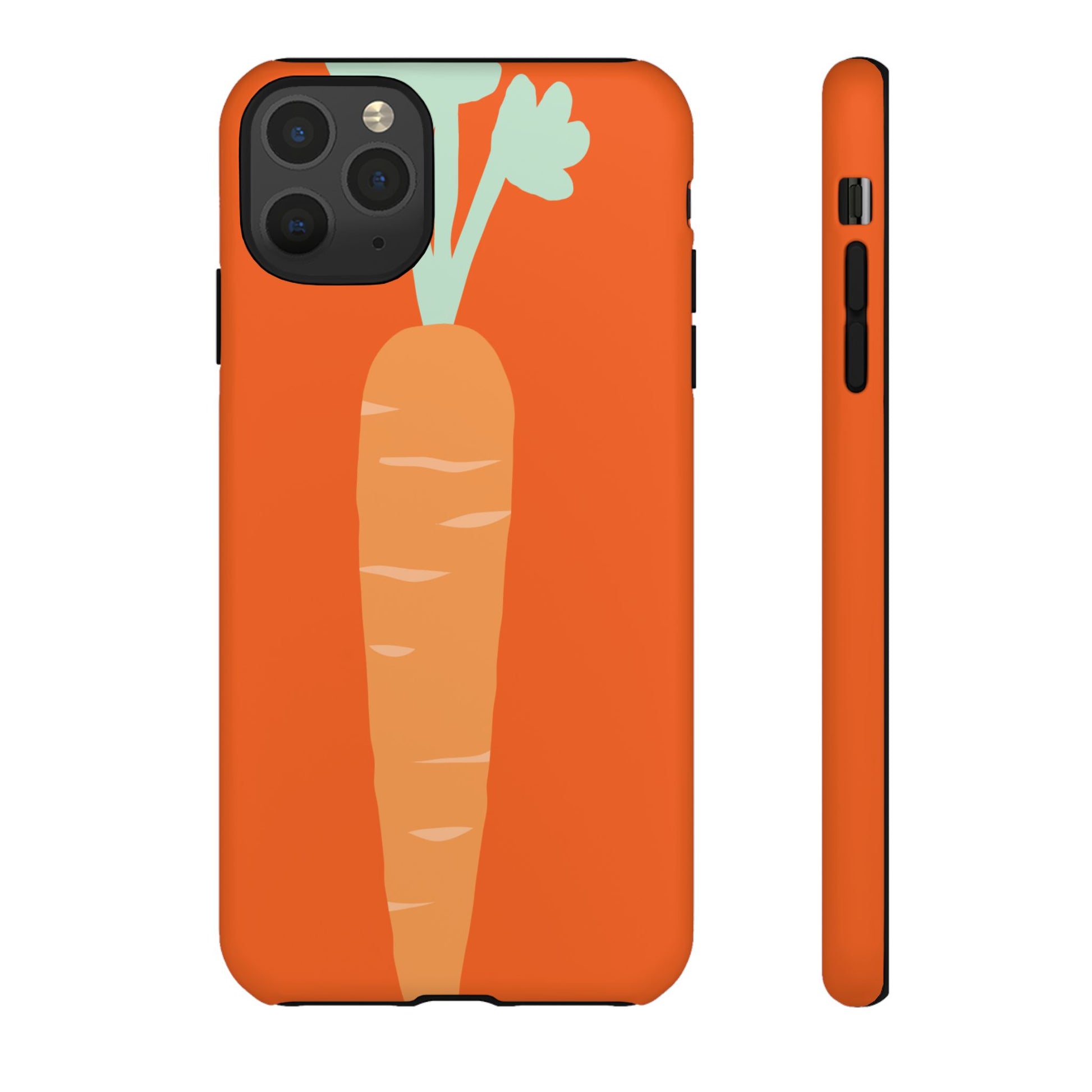 Tough Cases Carrot Phone Case, Cute Smartphone Cover, Fun Gift for Garden Lovers, Fall Decor, Vegan Accessories, Colorful Case