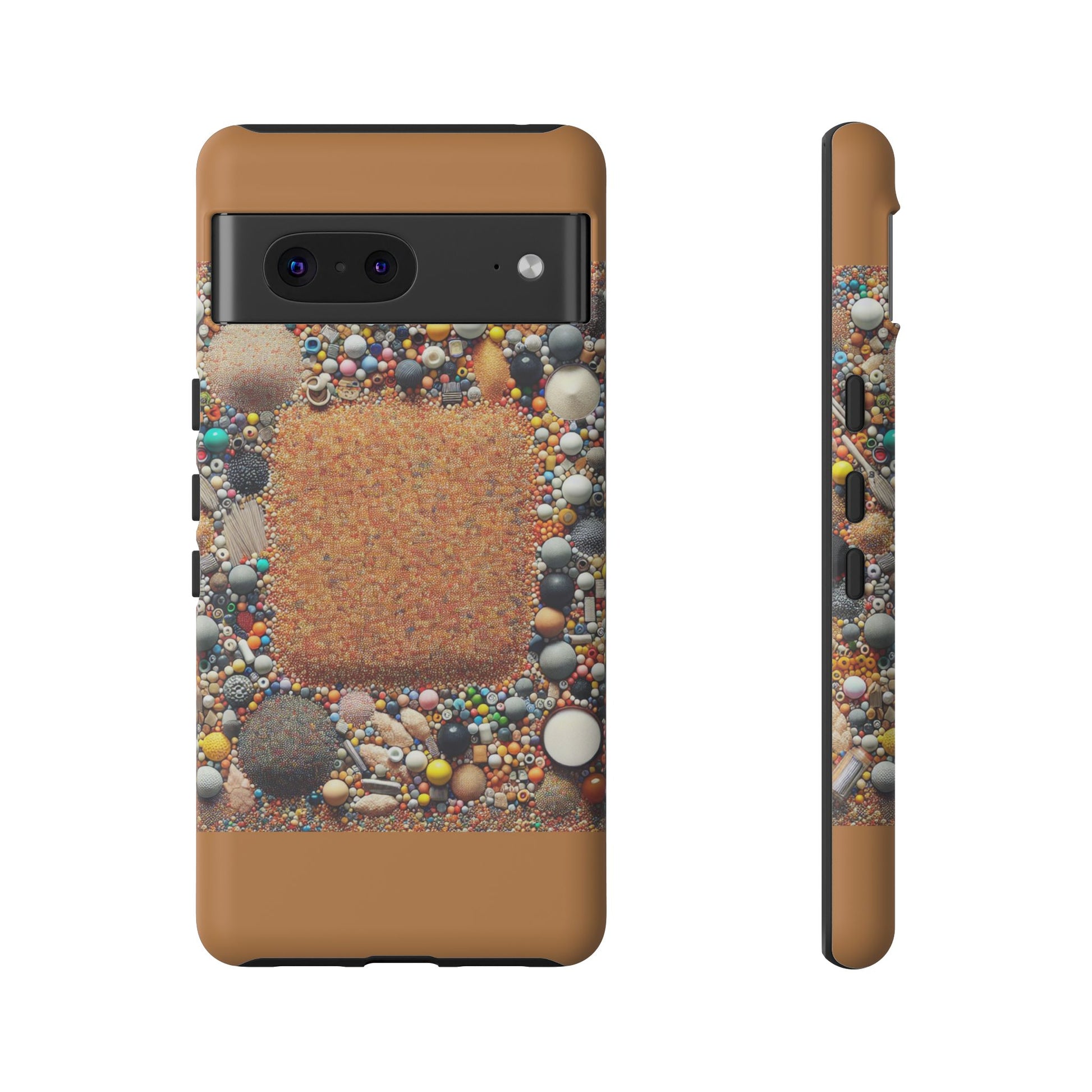 Colorful Phone Case with Unique Texture, Tough Case, Phone Accessory, Trendy Design, Gift for Tech Lovers, Durable Protection