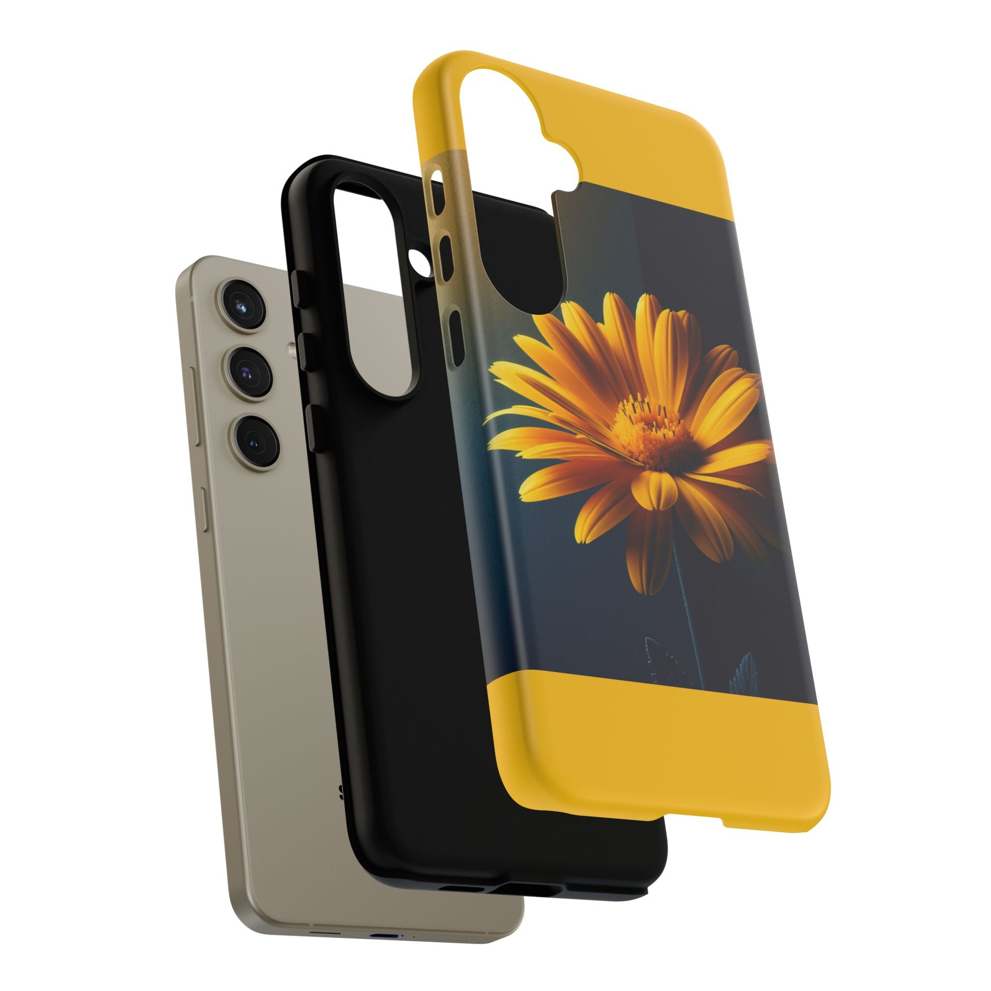 Bright Floral Phone Case | Tough Cases for Nature Lovers, Flower Design, Protective Cover, Gift for Her, Spring Accessories