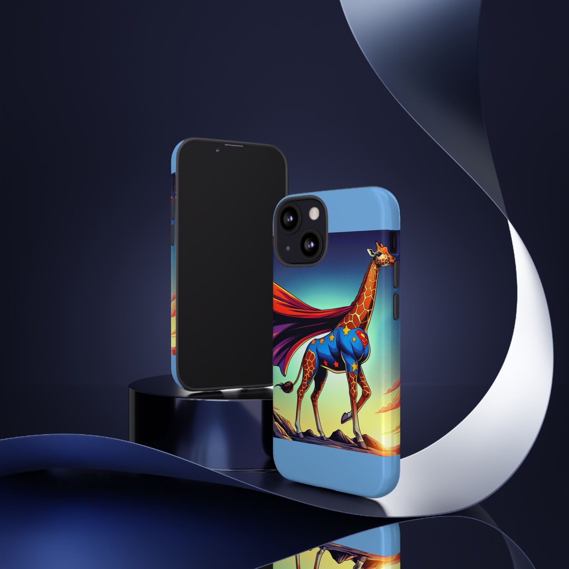Superhero Giraffe Phone Case | Tough Cases, Unique Gifts, Animal Lover Accessories, Fun Tech Protectors, Cute Phone Covers, Birthday Gift