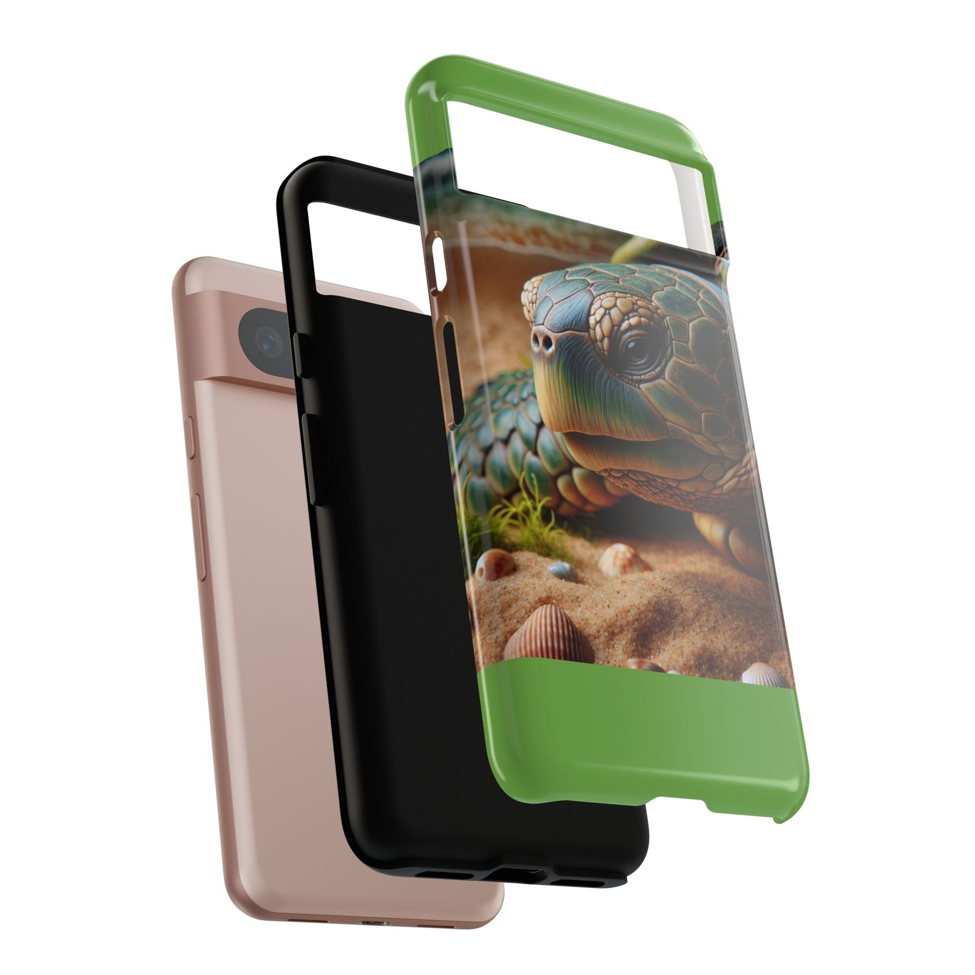 Turtle Phone Case, Sea Life Accessory, Ocean Lover Gift, Nature Inspired Cover, Eco-Friendly Protection