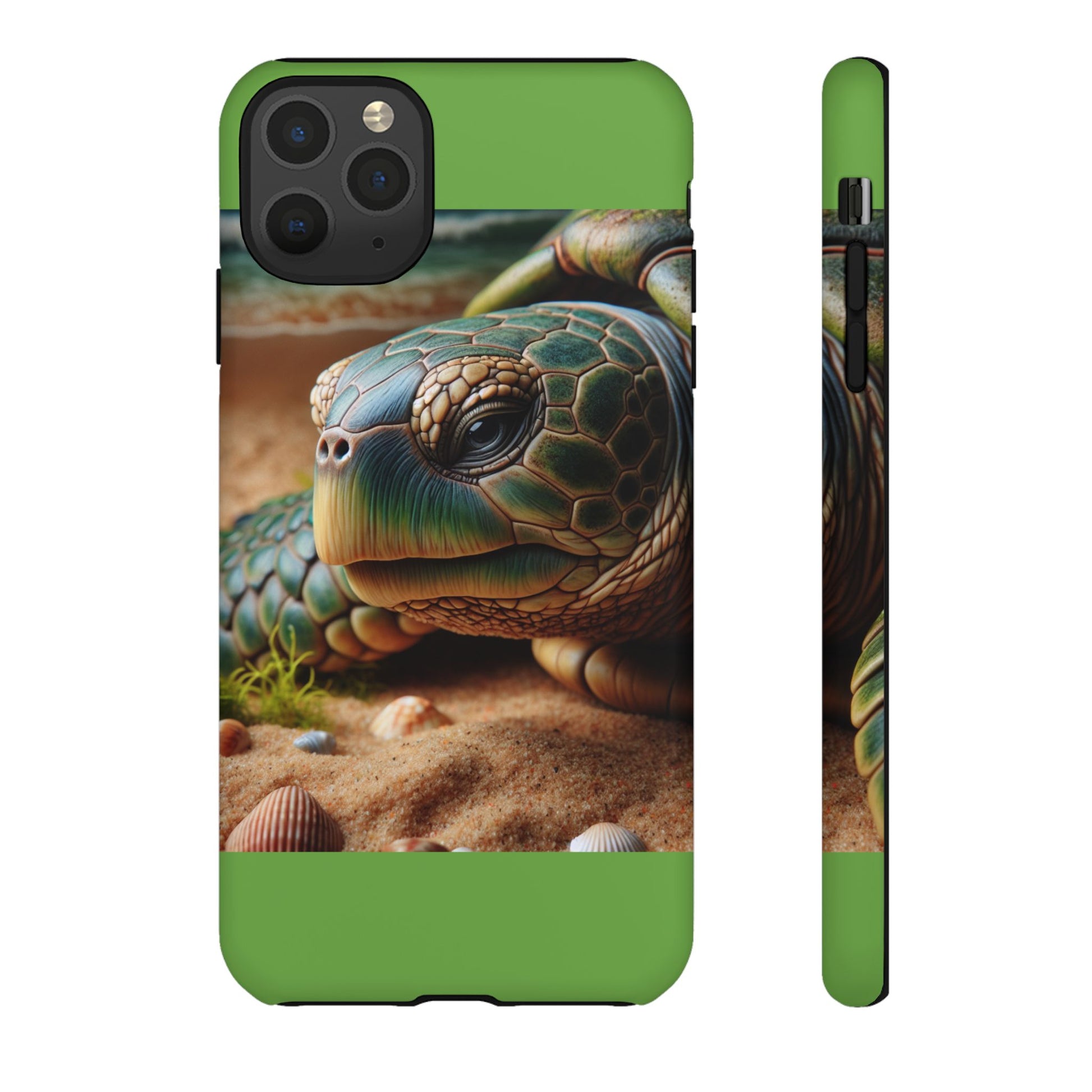 Turtle Phone Case, Sea Life Accessory, Ocean Lover Gift, Nature Inspired Cover, Eco-Friendly Protection