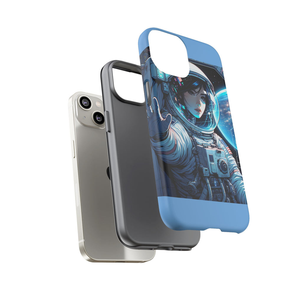 Astronaut Phone Case, Space-Themed Tough Case, Unique Gift for Science Lovers, Trendy Protection for Smartphones, Cool Tech Accessories