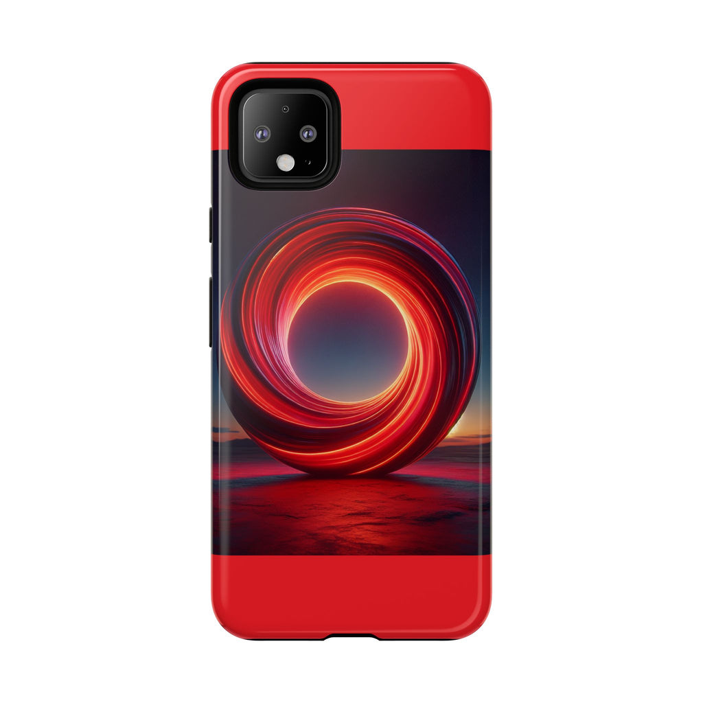 Vibrant Phone Case with Abstract Design, Tough Cases for Tech Lovers, Sleek Protection, Gift for Friends, Customizable Mobile Accessory