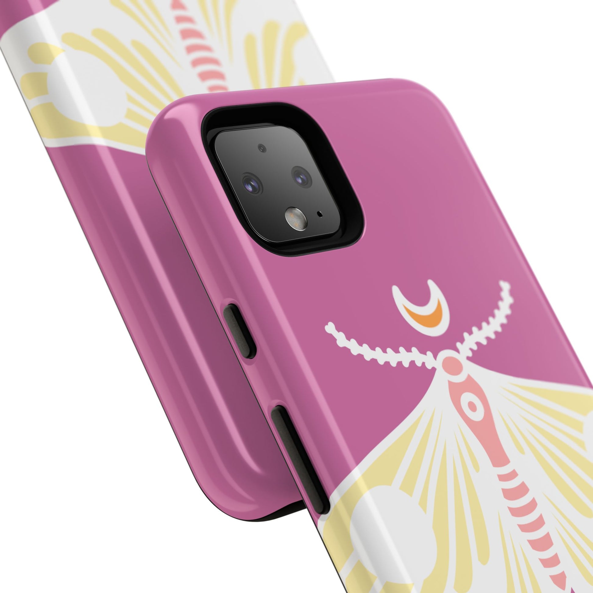 Colorful Moth Phone Case | Tough Cases for iPhone, Unique Gift, Nature Lovers, Boho Style, Trendy Accessories