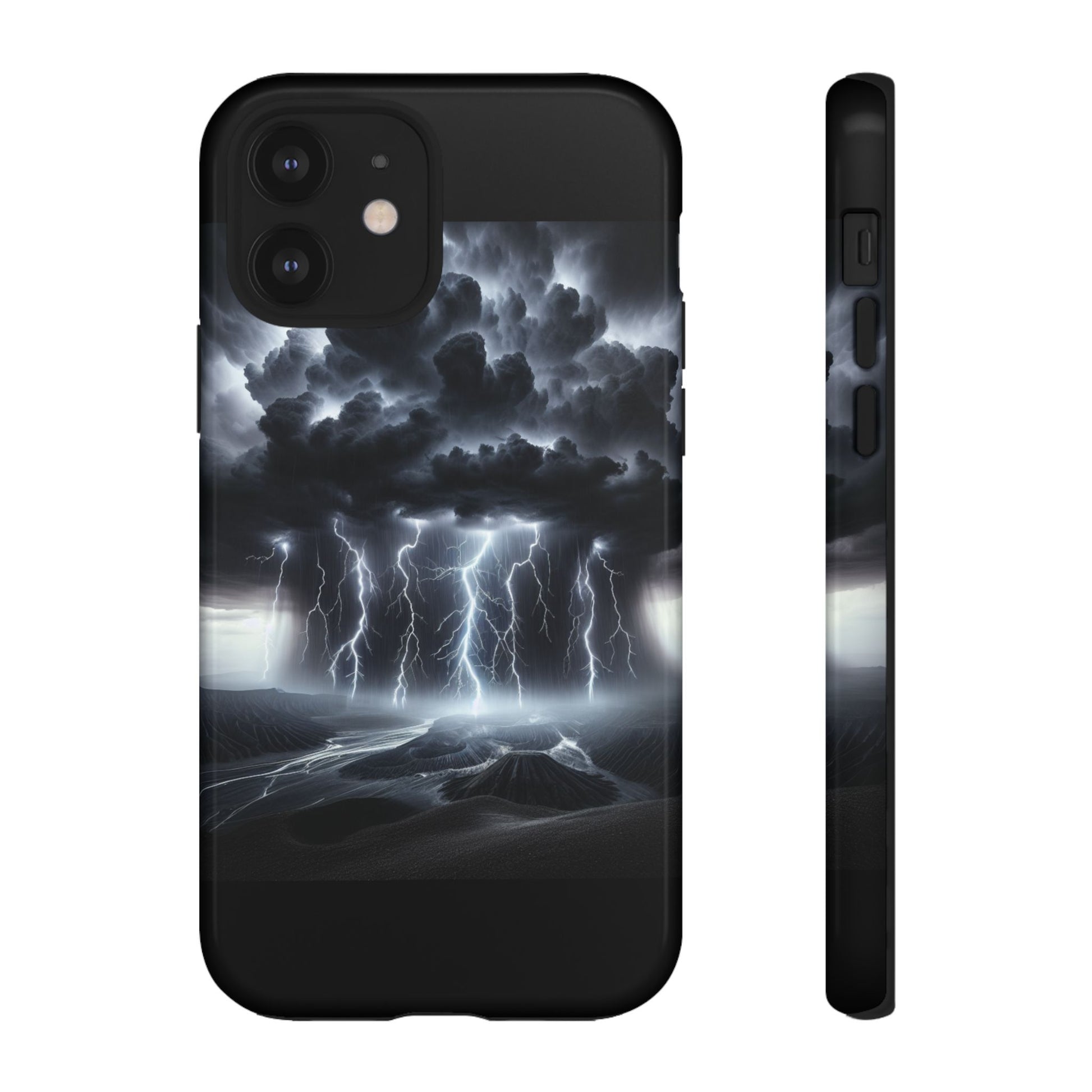 Tough Cases for the Bold: Stormy Thunder Phone Case, Lightning Protection, Durable Cover for Adventurers, Unique Gift for Nature [...]