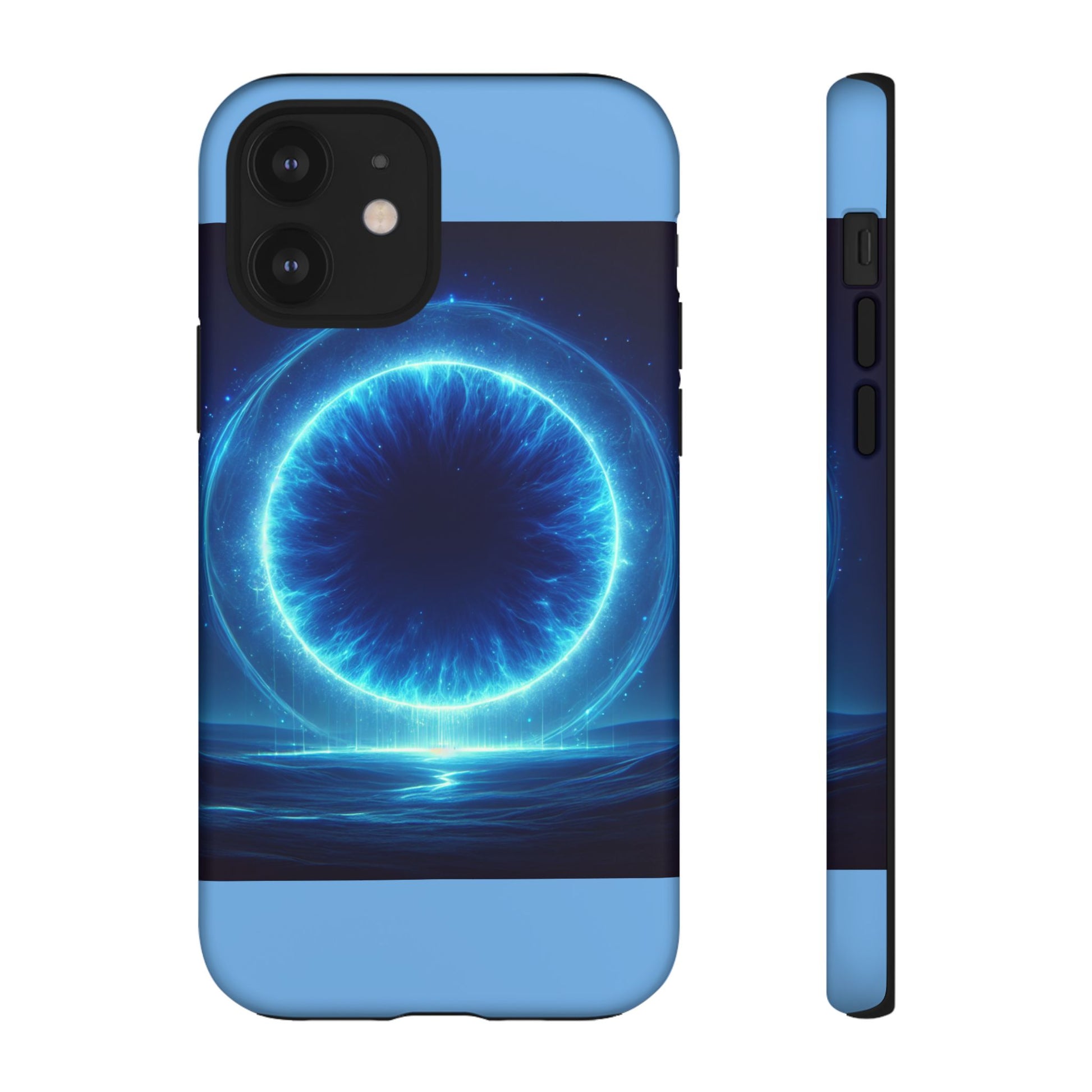 Blue Galaxy Phone Case, Tough Phone Cover, Cosmic Protection Case, Space Design, Gift for Space Lovers