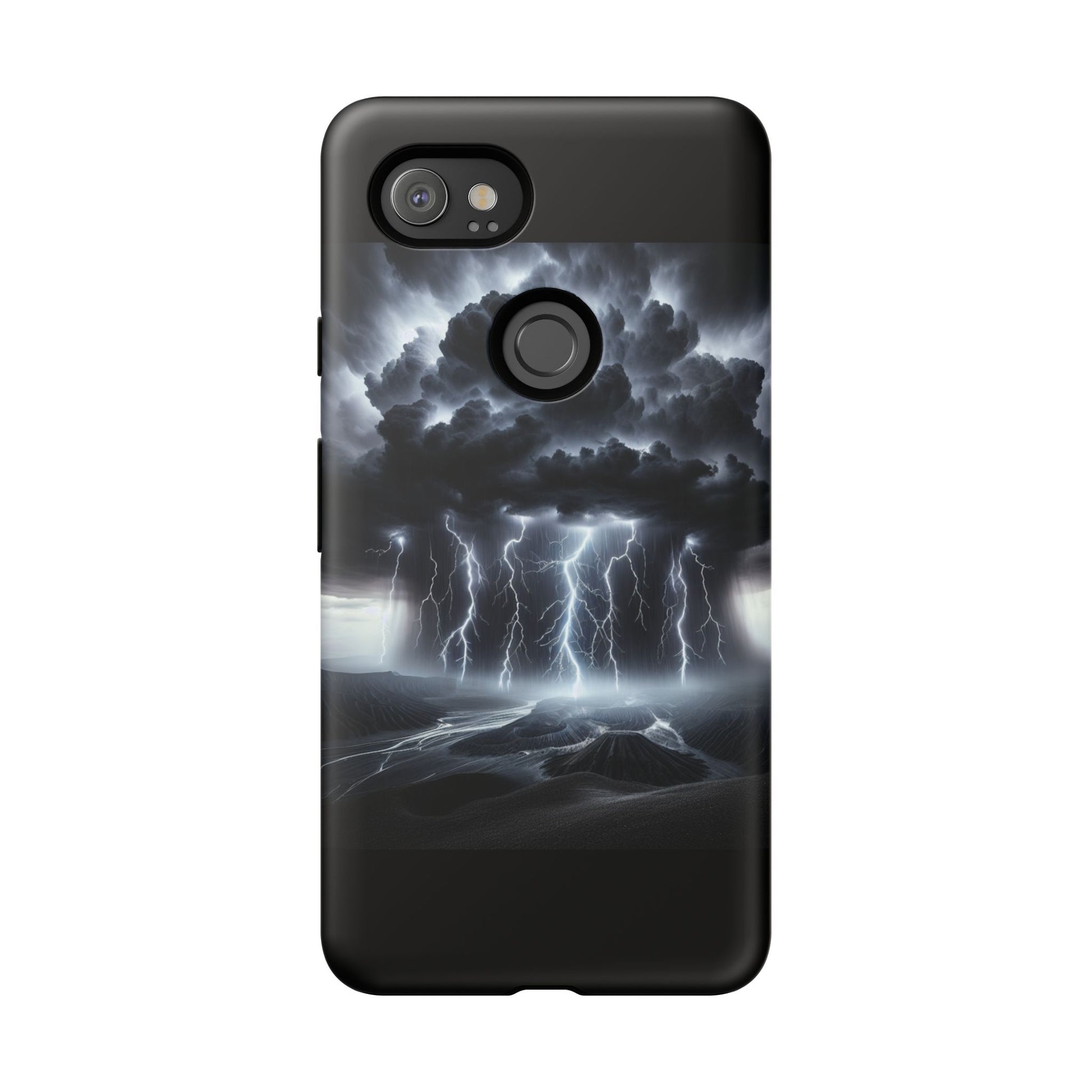 Tough Cases for the Bold: Stormy Thunder Phone Case, Lightning Protection, Durable Cover for Adventurers, Unique Gift for Nature [...]