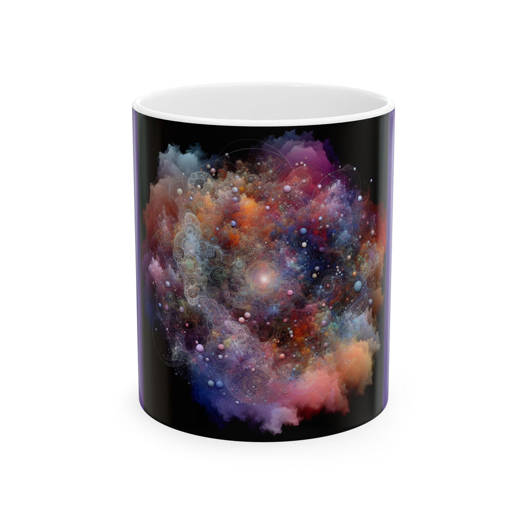 Cosmic Dreams Ceramic Mug, Galaxy Mug, Space Coffee Cup, Astronaut Gift, Unique Home Decor, Sci-Fi Mug