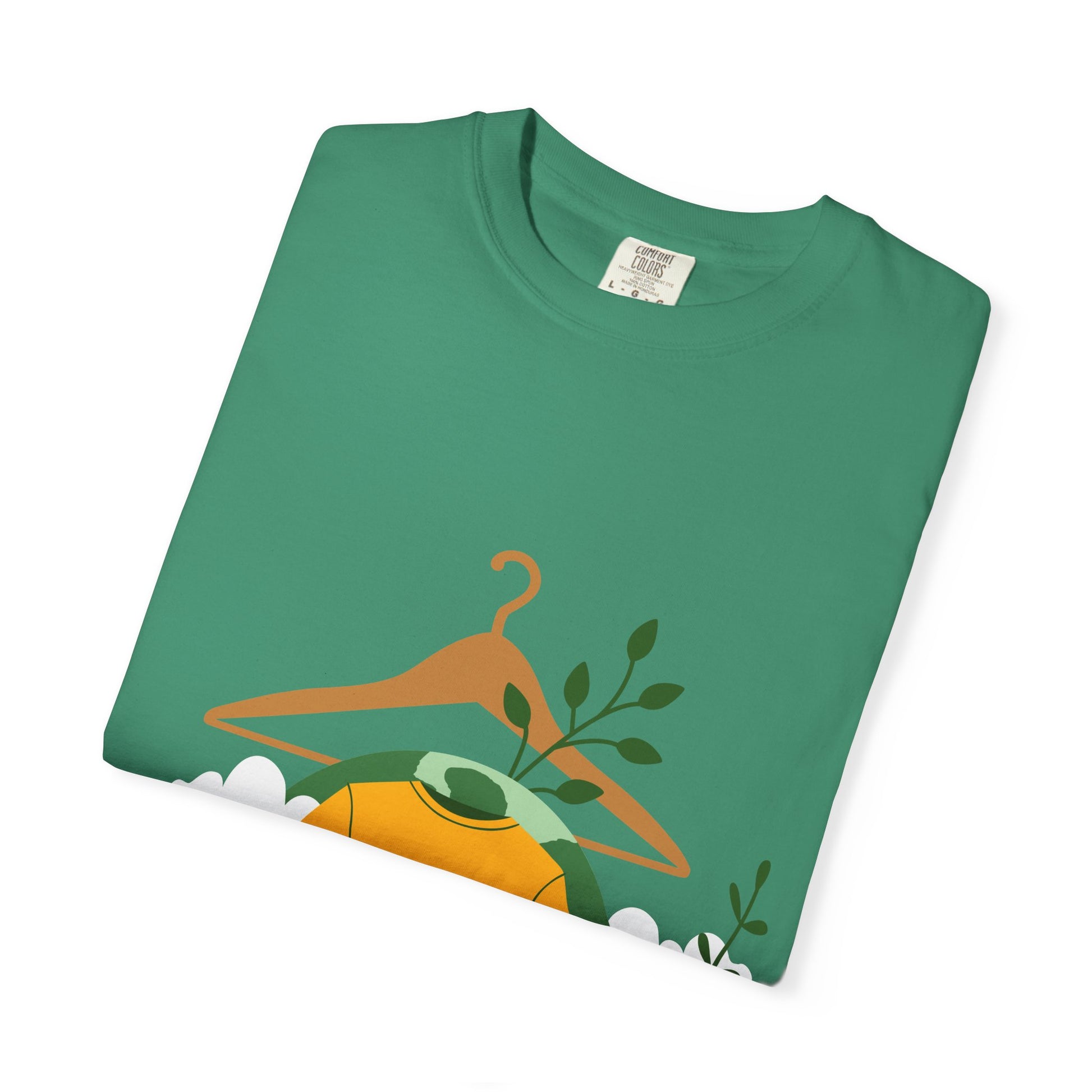 Eco-Friendly Garment-Dyed T-shirt, Nature Lover Tee, Unisex Graphic Tee, Casual Wear, Sustainable Fashion