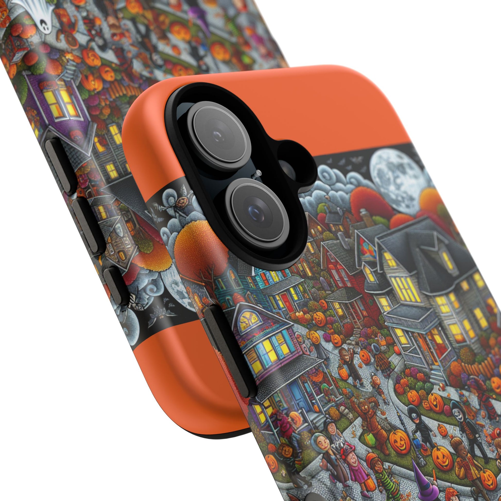 Halloween Phone Case, Tough Cases for Spooky Season, Fall Decor, Trick or Treat, Pumpkin Lovers, Ghost Design