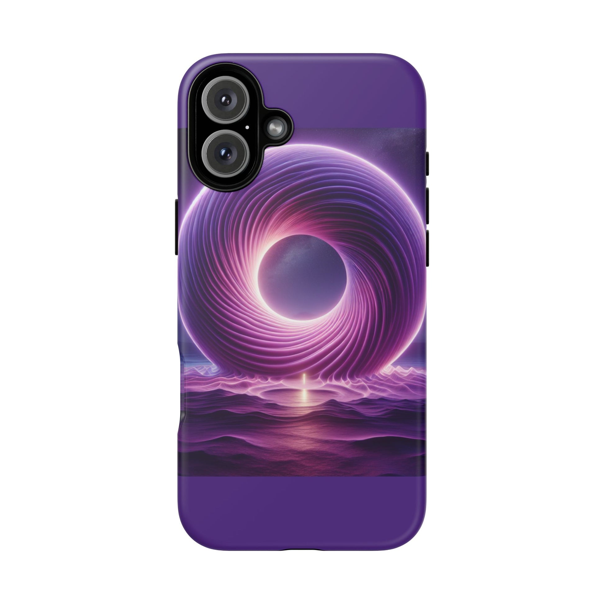 Colorful Phone Case with Swirling Design, Tough Phone Cover, Cosmic Phone Protector, Unique Gift for Tech Lovers, Stylish Smartphone Shell