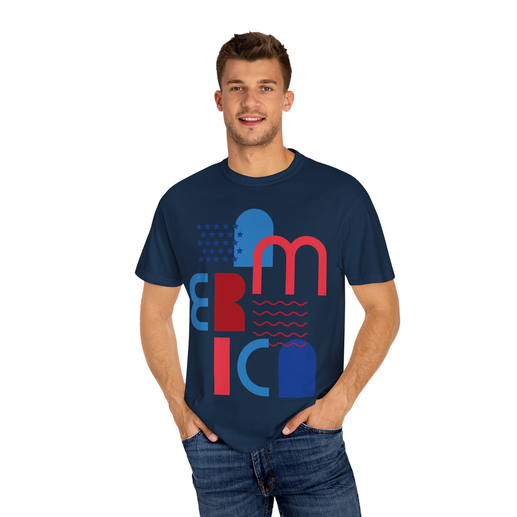 Patriotic Graphic T-Shirt | Unisex American Tee, Independence Day Gift, Summer Fashion, Casual Wear, Street Style