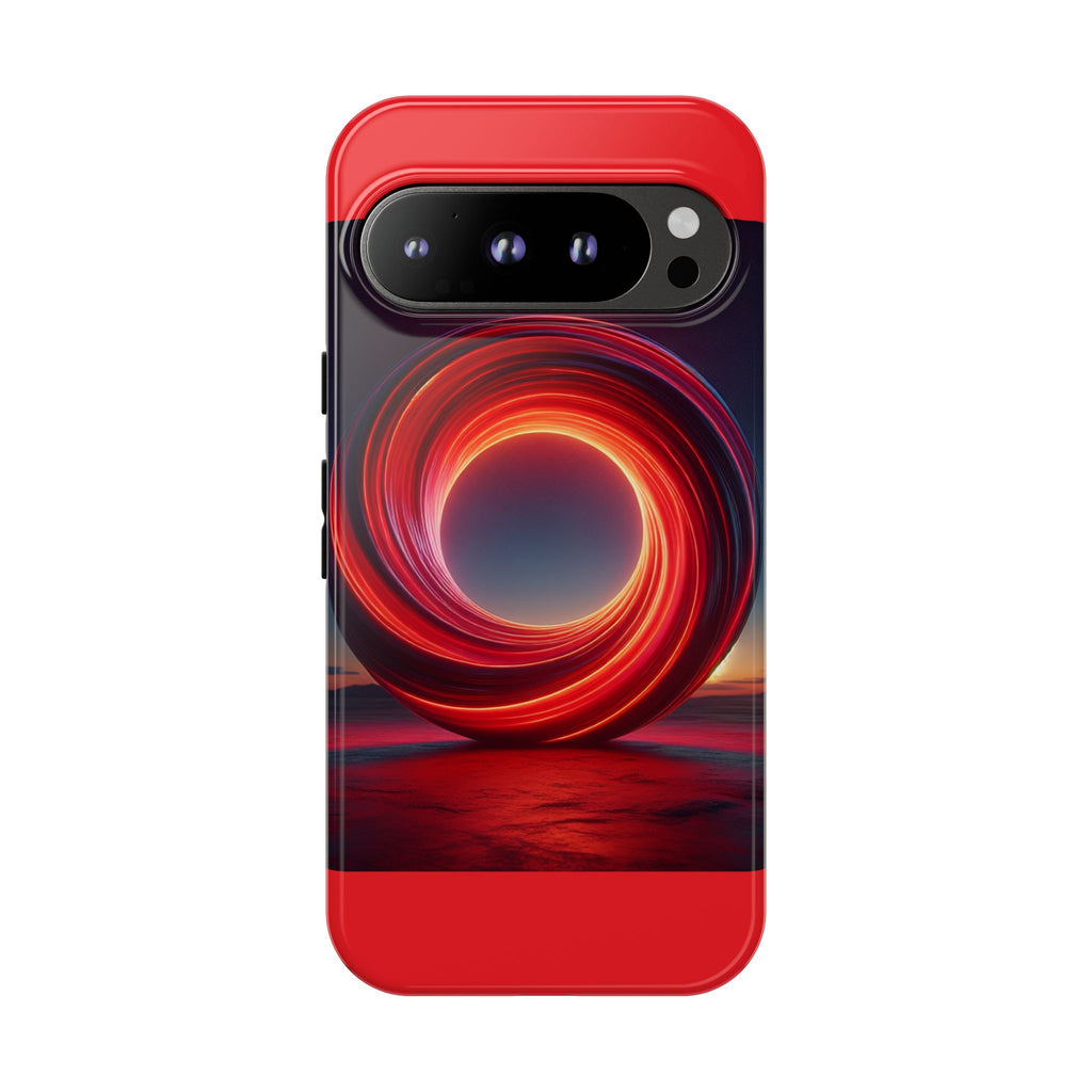 Vibrant Phone Case with Abstract Design, Tough Cases for Tech Lovers, Sleek Protection, Gift for Friends, Customizable Mobile Accessory