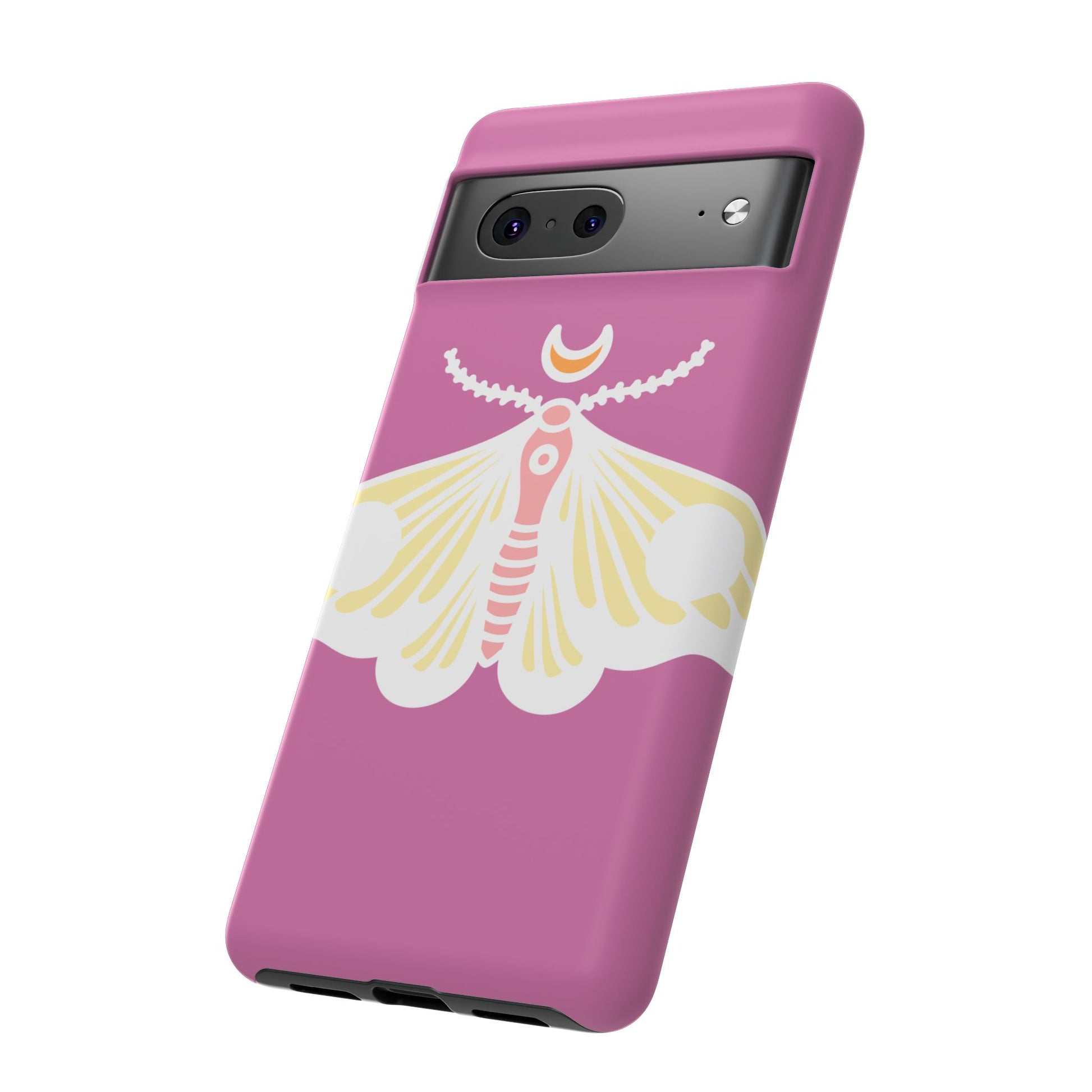 Colorful Moth Phone Case | Tough Cases for iPhone, Unique Gift, Nature Lovers, Boho Style, Trendy Accessories