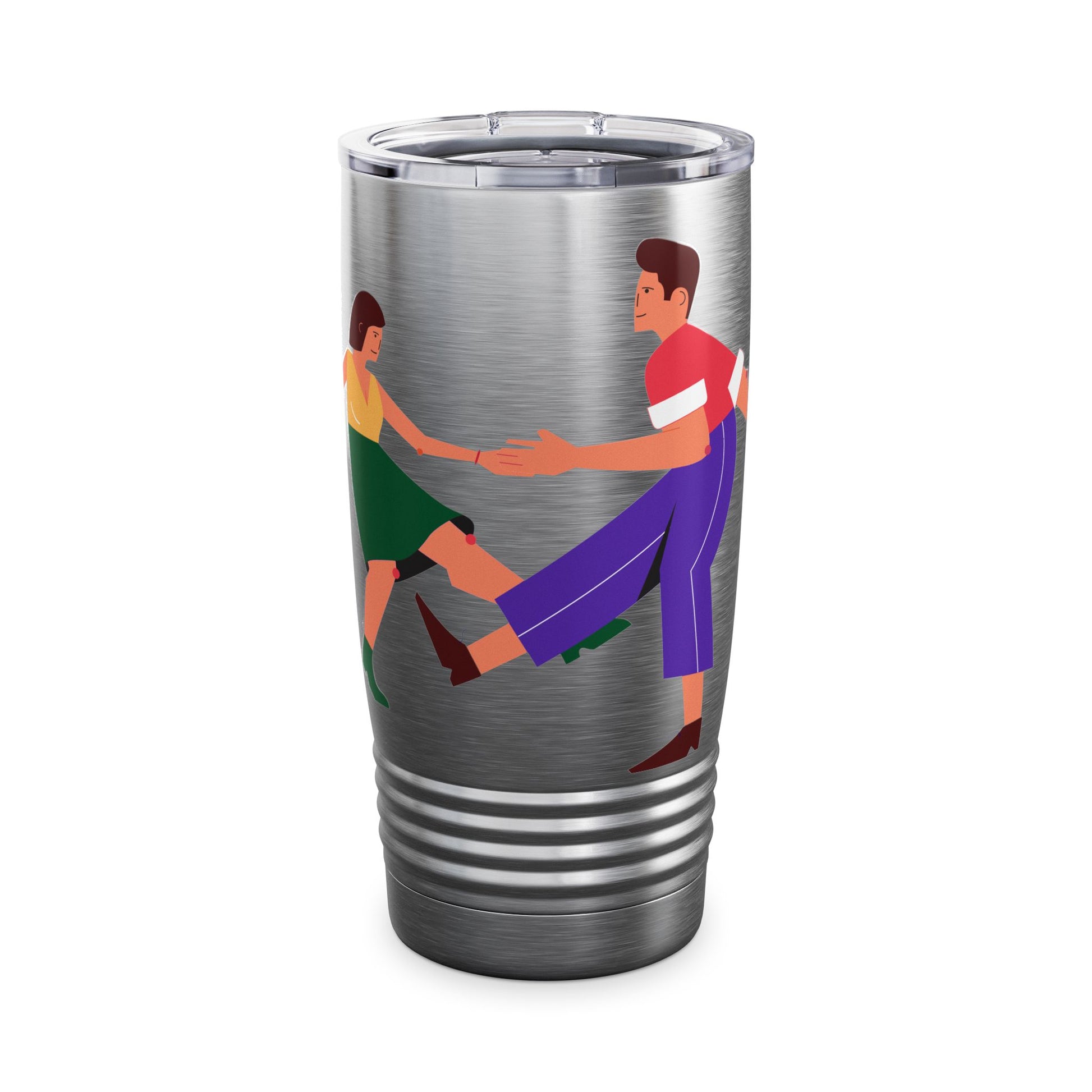 Dance-Inspired 20oz Tumbler, Fun and Stylish Travel Mug, Gift for Dancers, Perfect for Parties and Celebrations