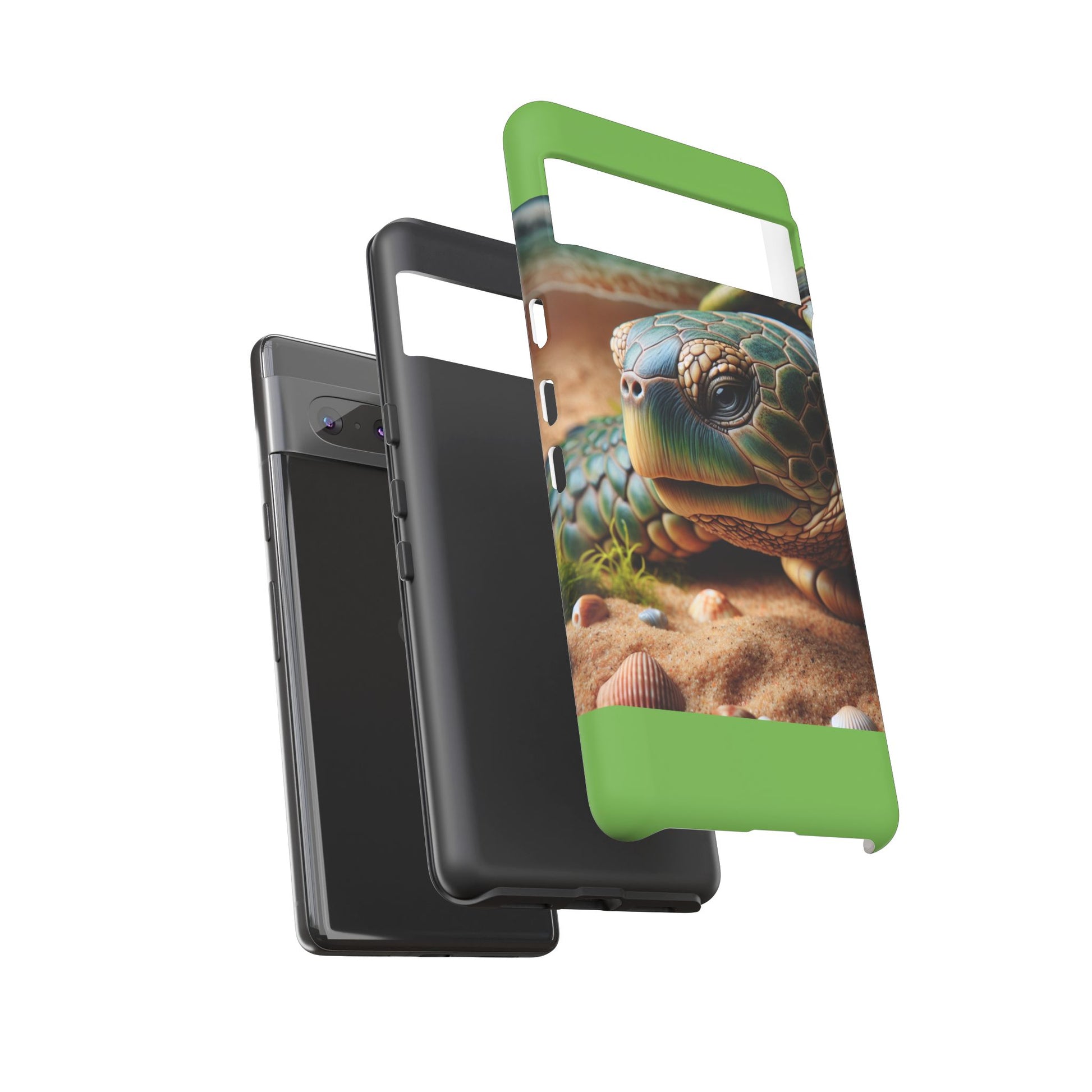 Turtle Phone Case, Sea Life Accessory, Ocean Lover Gift, Nature Inspired Cover, Eco-Friendly Protection