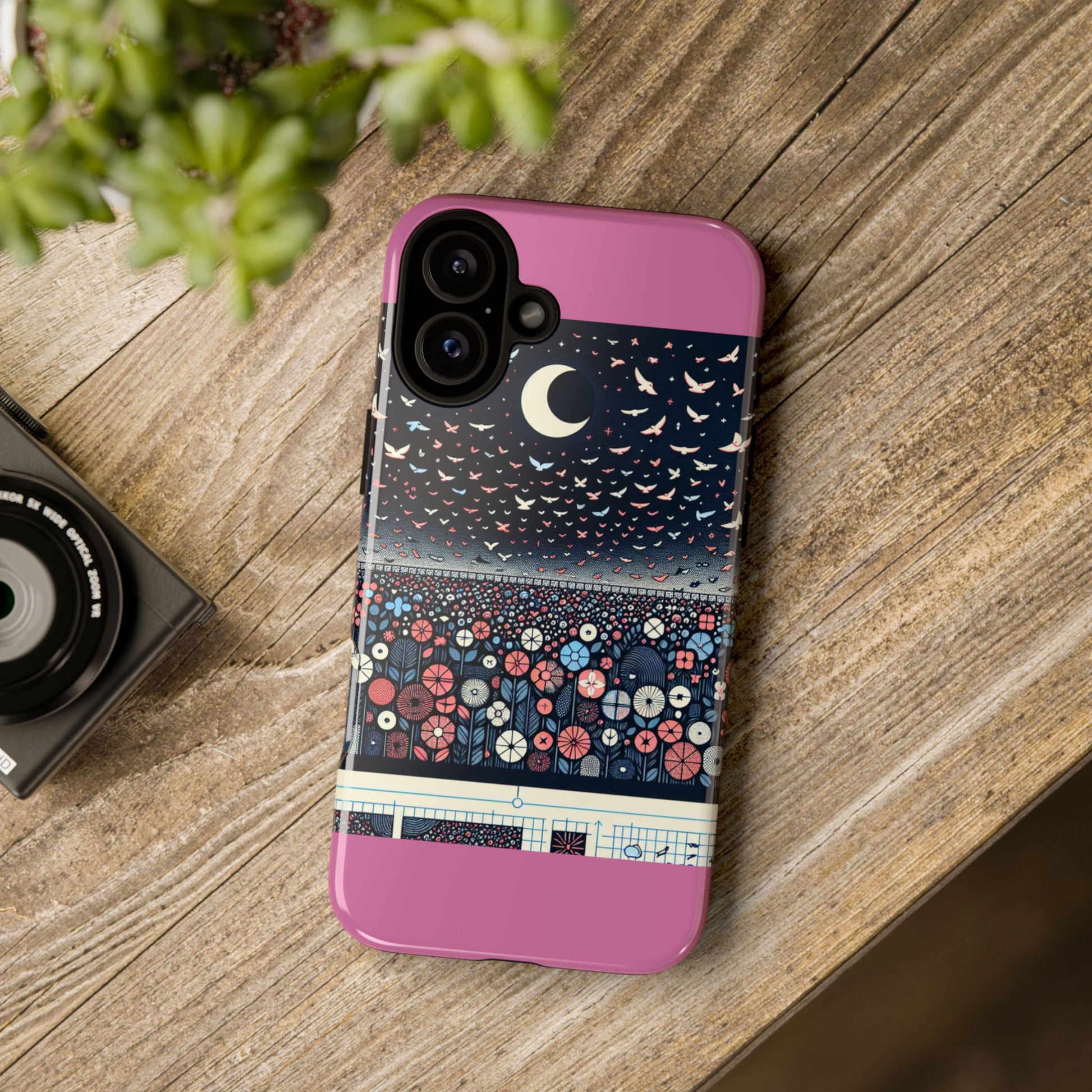 Floral Phone Case, Tough Cases for iPhone, Nature-Inspired Design, Gift for Her, Stylish Protection, Trending Accessory