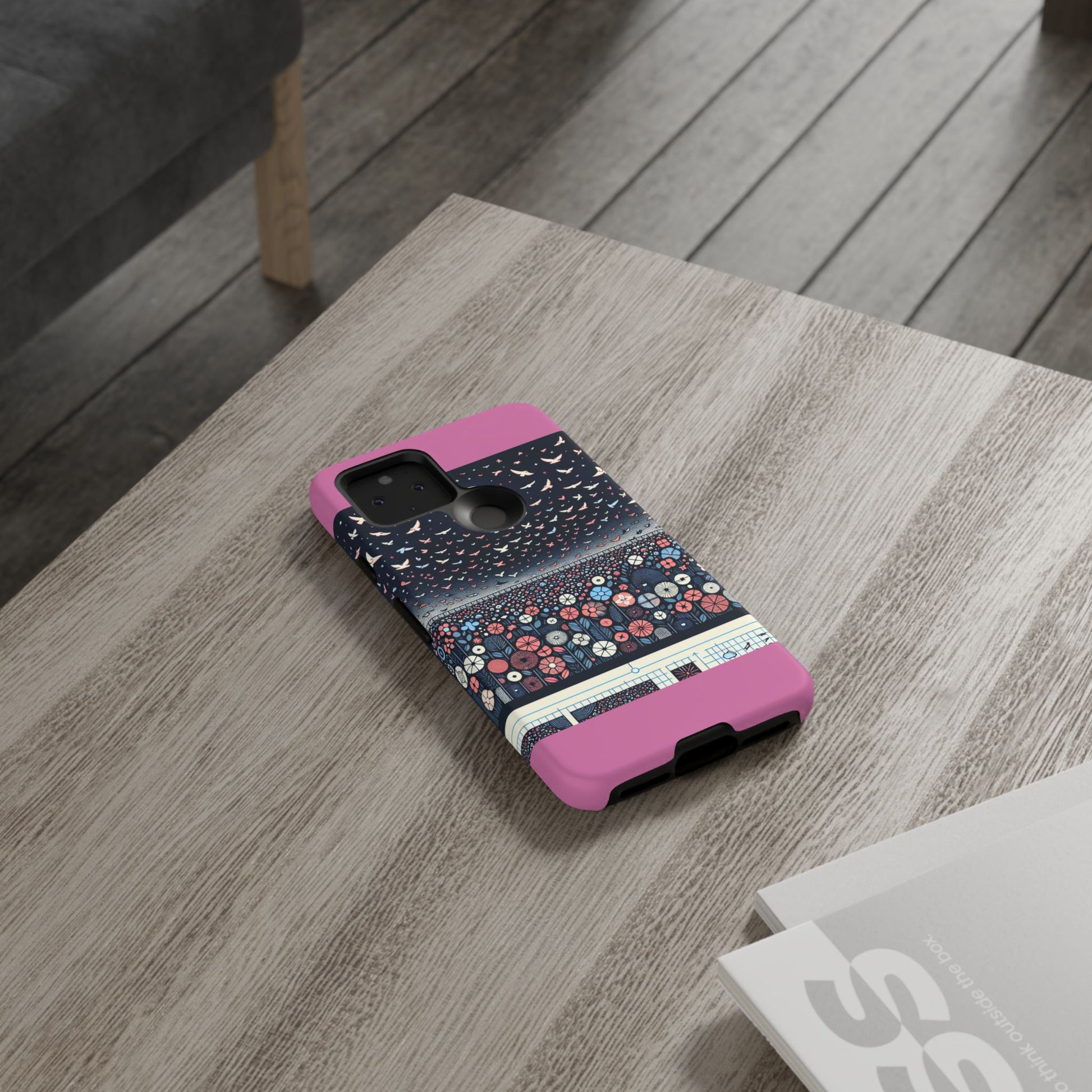Floral Phone Case, Tough Cases for iPhone, Nature-Inspired Design, Gift for Her, Stylish Protection, Trending Accessory