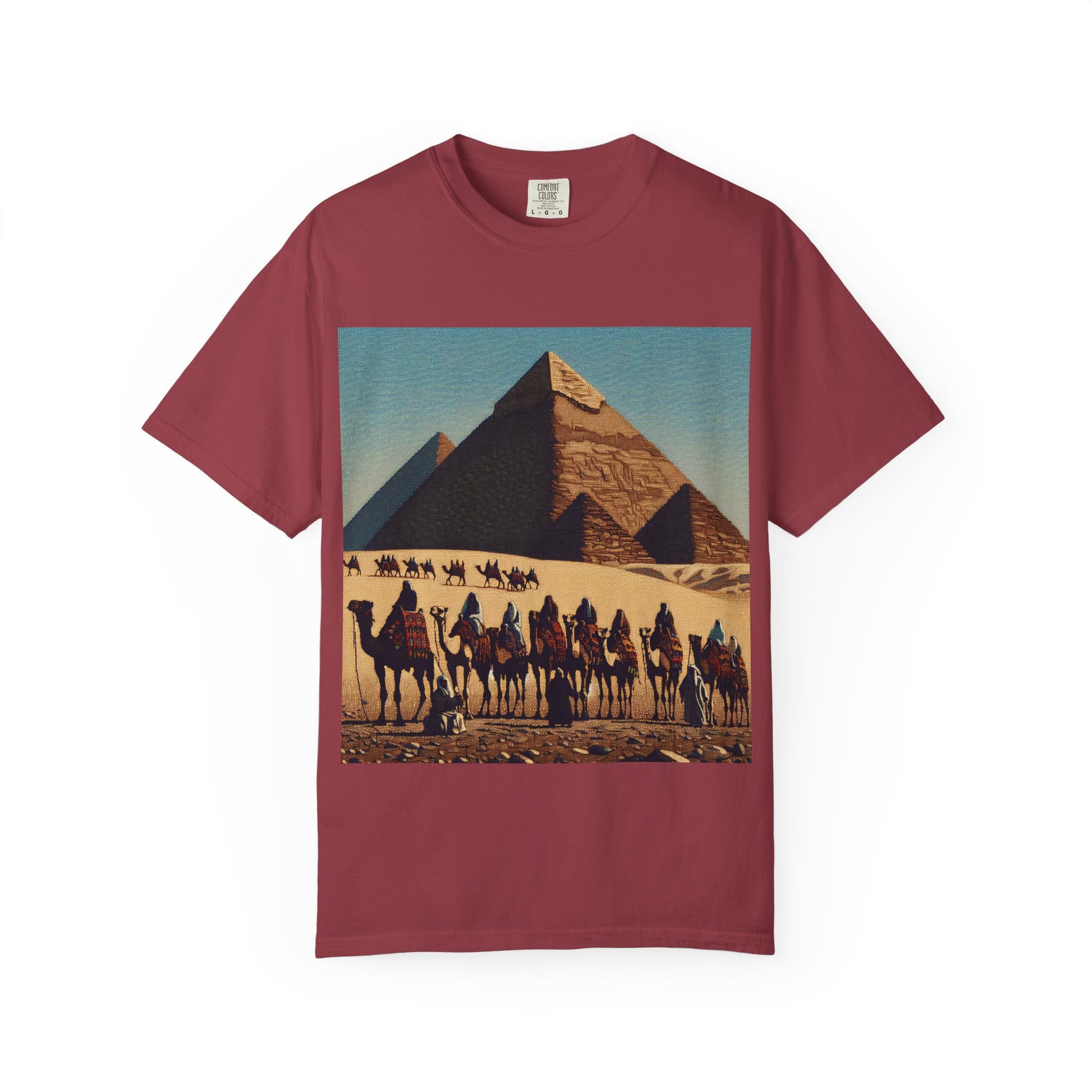 Desert Adventure Graphic Tee | Unisex Garment-Dyed T-shirt, Vintage Prints, Casual Wear, Travel Souvenir, Unique Gift