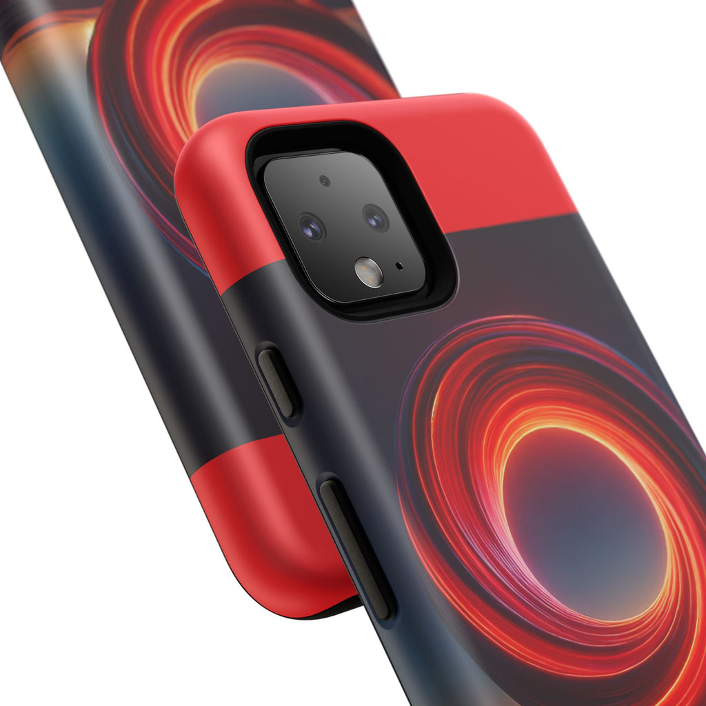 Vibrant Phone Case with Abstract Design, Tough Cases for Tech Lovers, Sleek Protection, Gift for Friends, Customizable Mobile Accessory