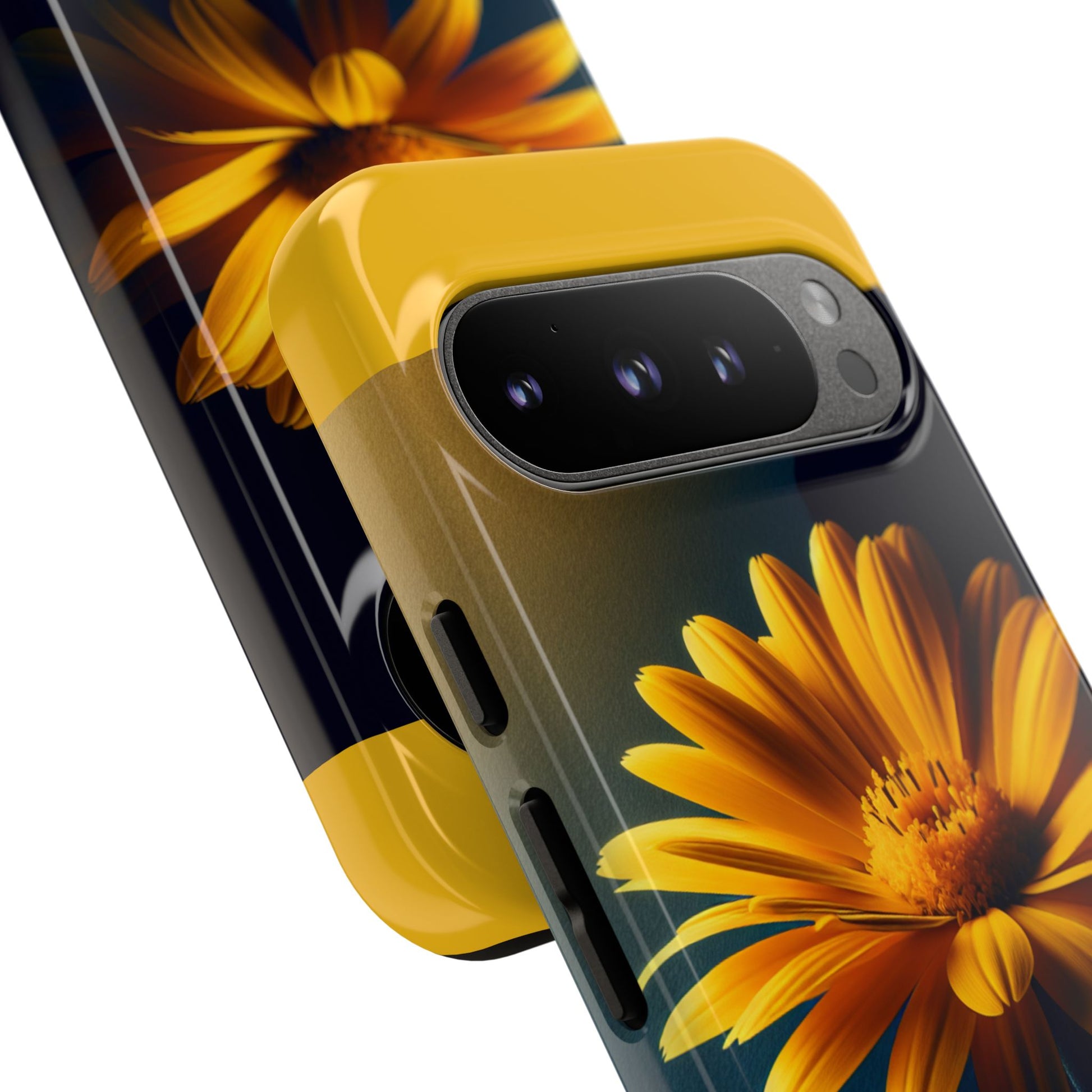 Bright Floral Phone Case | Tough Cases for Nature Lovers, Flower Design, Protective Cover, Gift for Her, Spring Accessories