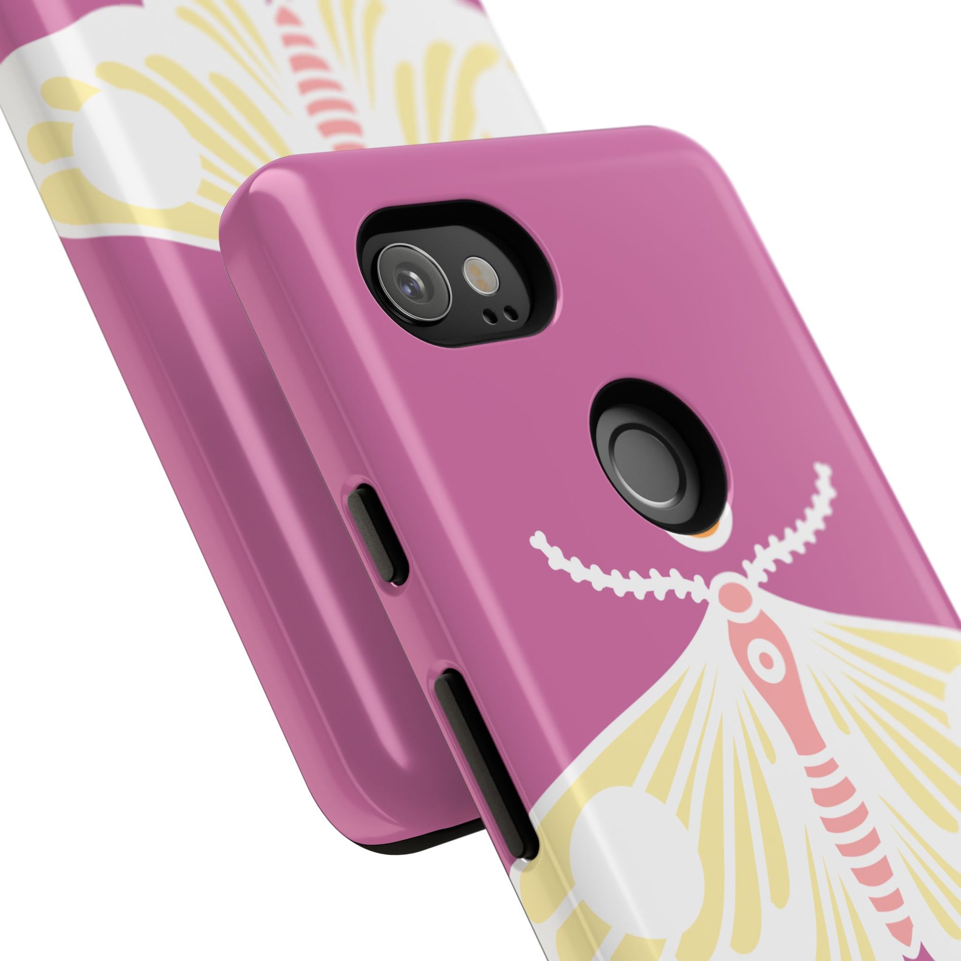 Colorful Moth Phone Case | Tough Cases for iPhone, Unique Gift, Nature Lovers, Boho Style, Trendy Accessories