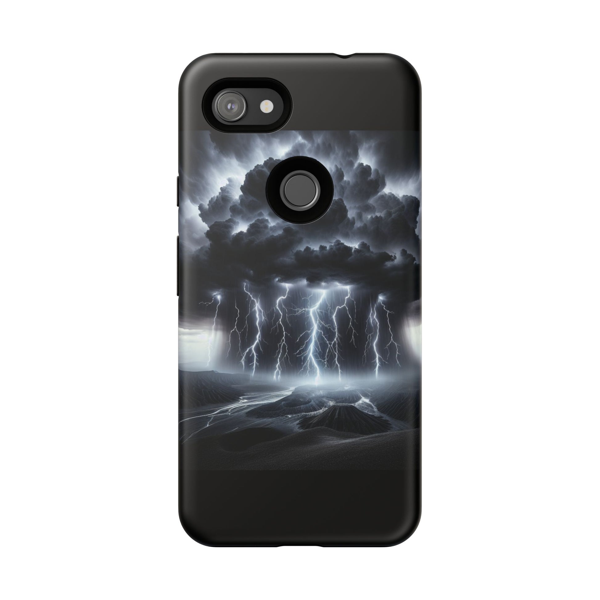 Tough Cases for the Bold: Stormy Thunder Phone Case, Lightning Protection, Durable Cover for Adventurers, Unique Gift for Nature [...]