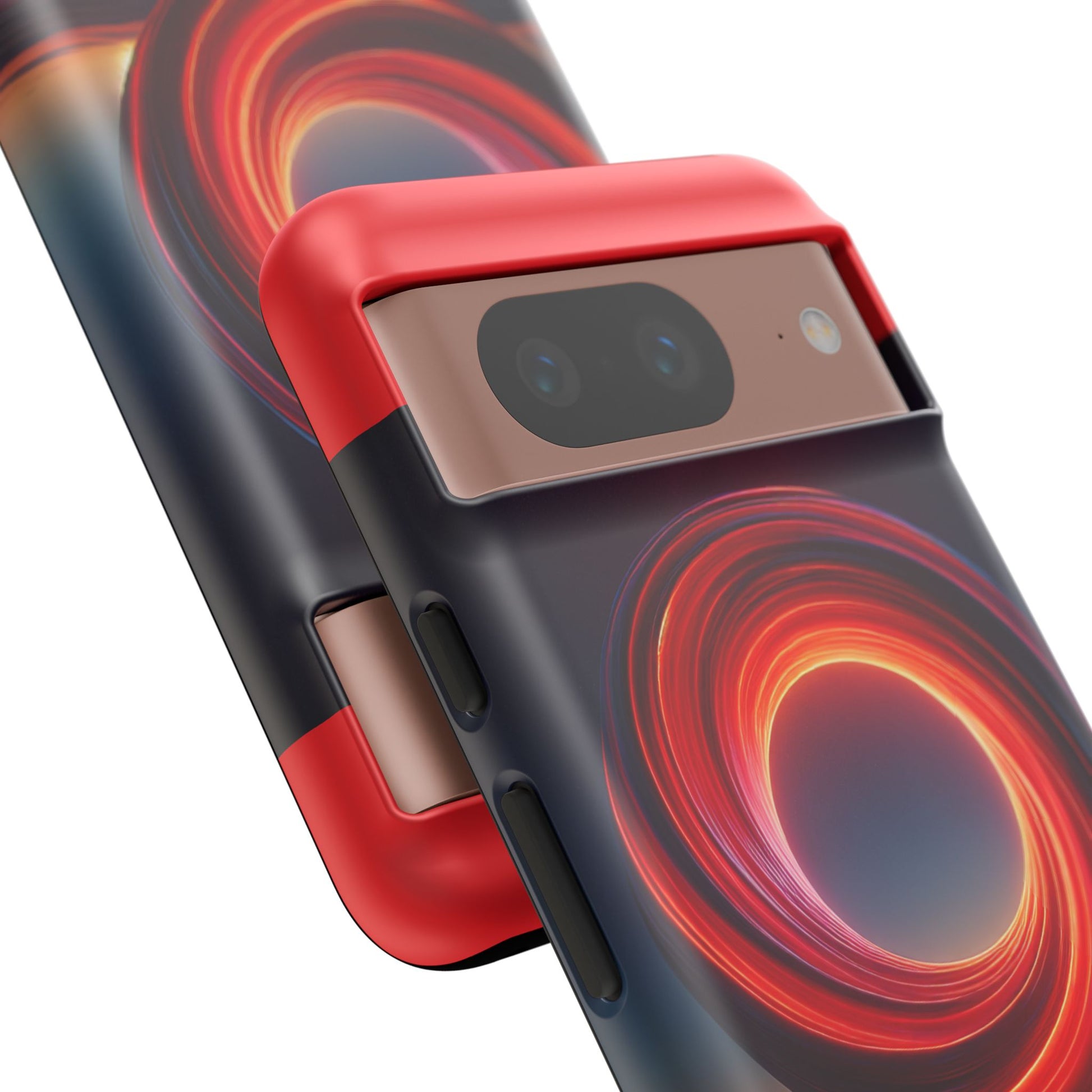 Vibrant Phone Case with Abstract Design, Tough Cases for Tech Lovers, Sleek Protection, Gift for Friends, Customizable Mobile Accessory