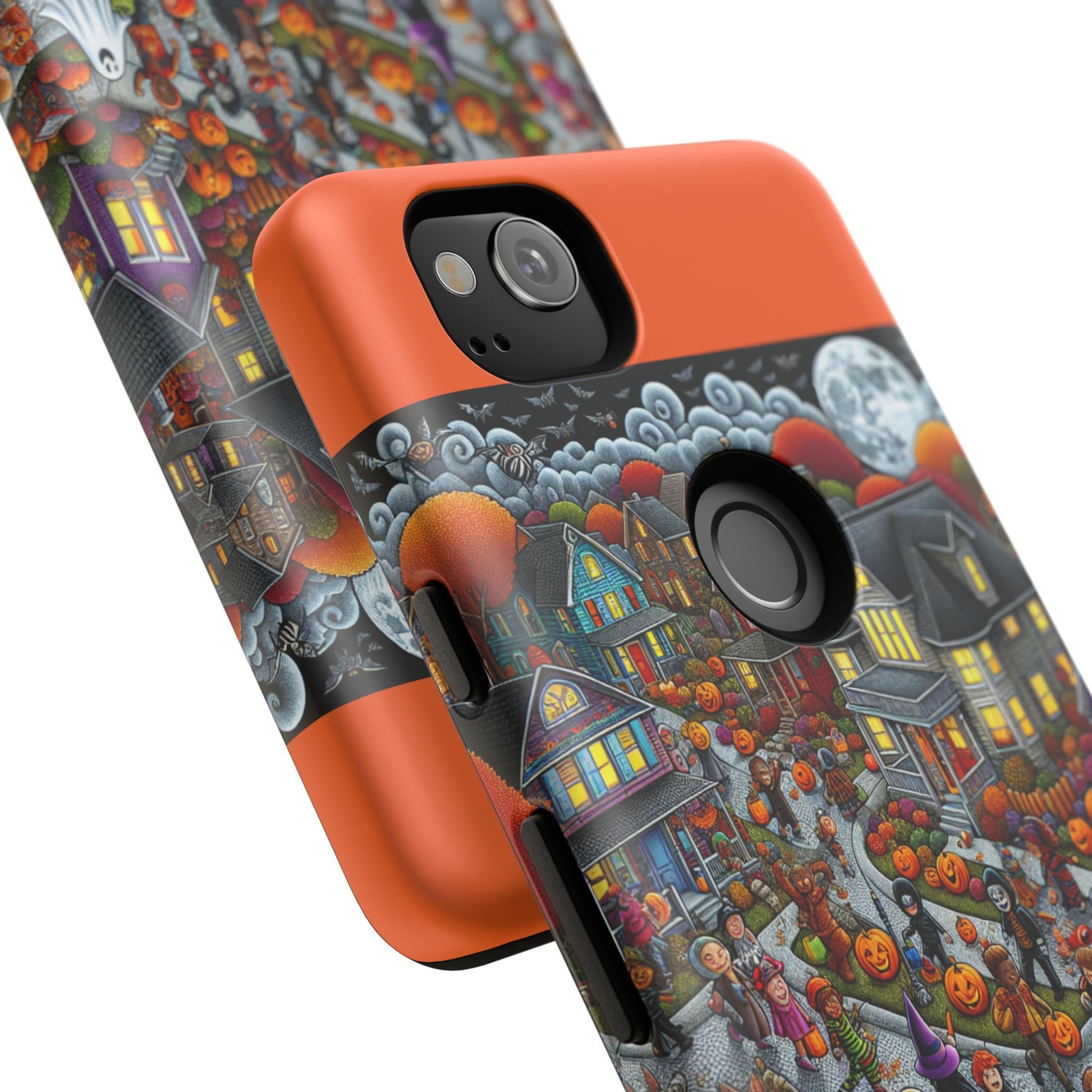 Halloween Phone Case, Tough Cases for Spooky Season, Fall Decor, Trick or Treat, Pumpkin Lovers, Ghost Design