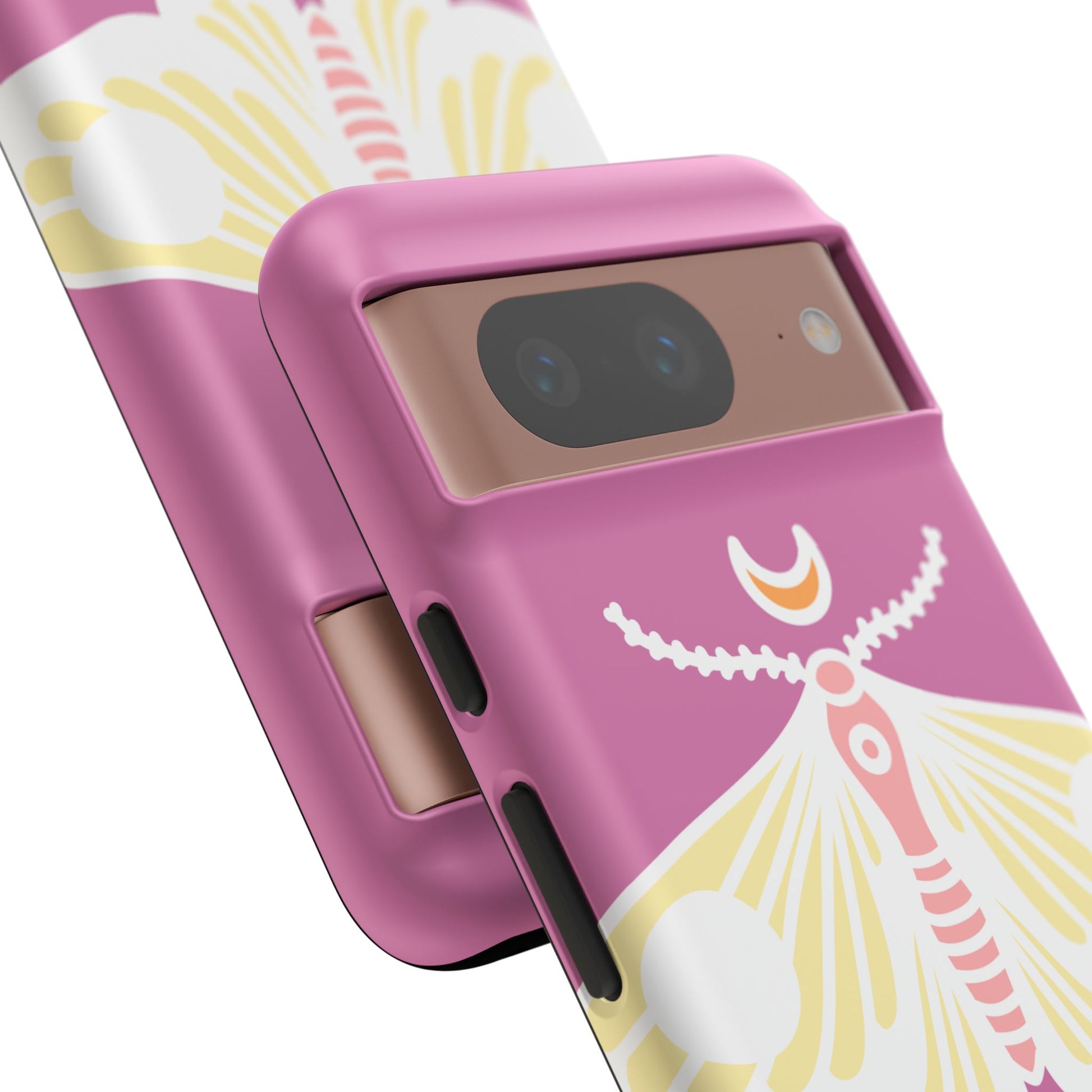 Colorful Moth Phone Case | Tough Cases for iPhone, Unique Gift, Nature Lovers, Boho Style, Trendy Accessories