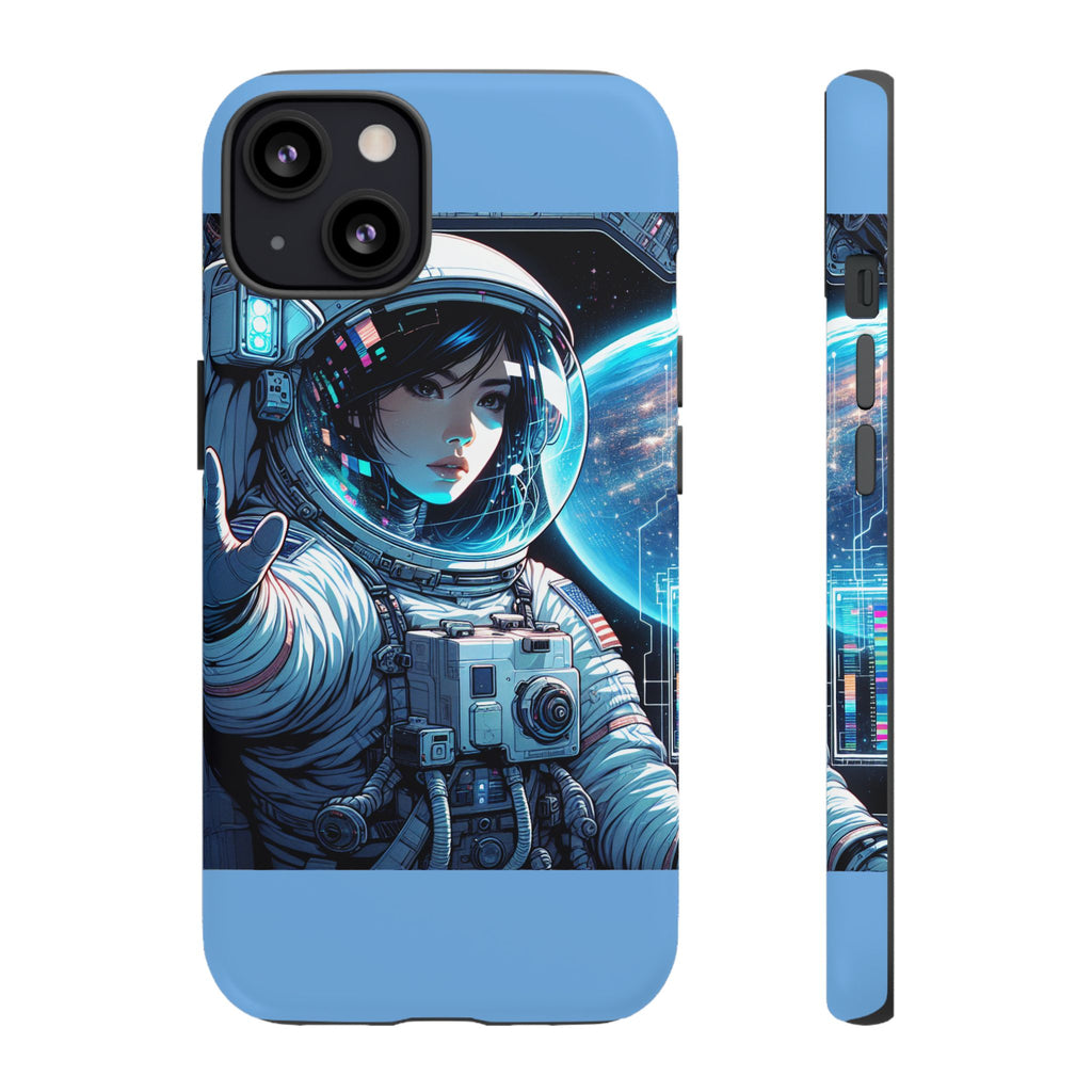 Astronaut Phone Case, Space-Themed Tough Case, Unique Gift for Science Lovers, Trendy Protection for Smartphones, Cool Tech Accessories