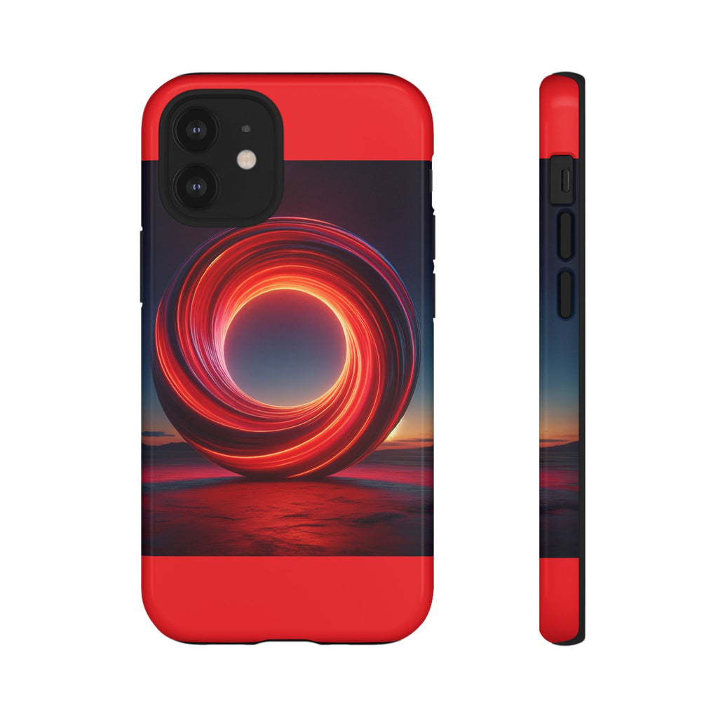 Vibrant Phone Case with Abstract Design, Tough Cases for Tech Lovers, Sleek Protection, Gift for Friends, Customizable Mobile Accessory