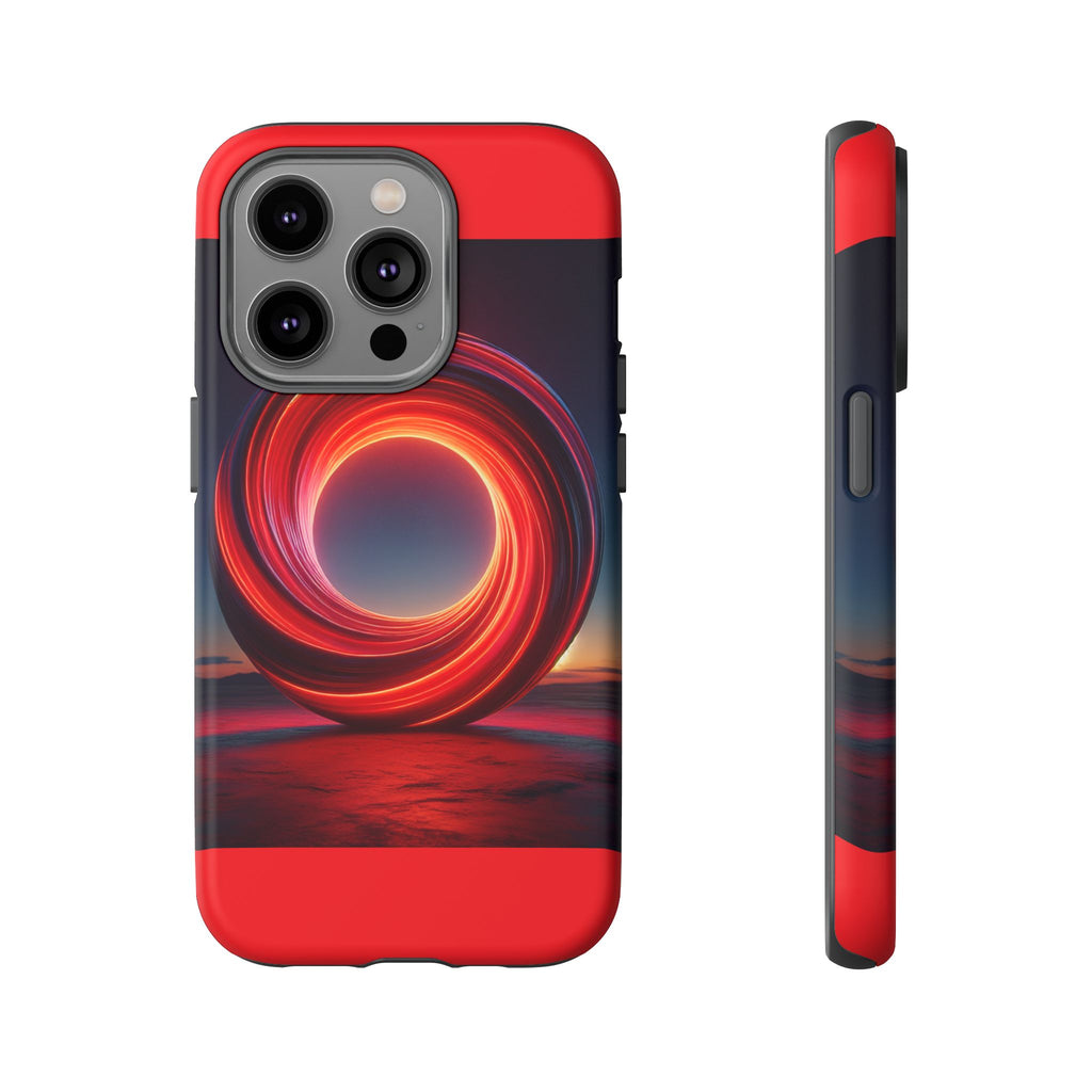 Vibrant Phone Case with Abstract Design, Tough Cases for Tech Lovers, Sleek Protection, Gift for Friends, Customizable Mobile Accessory