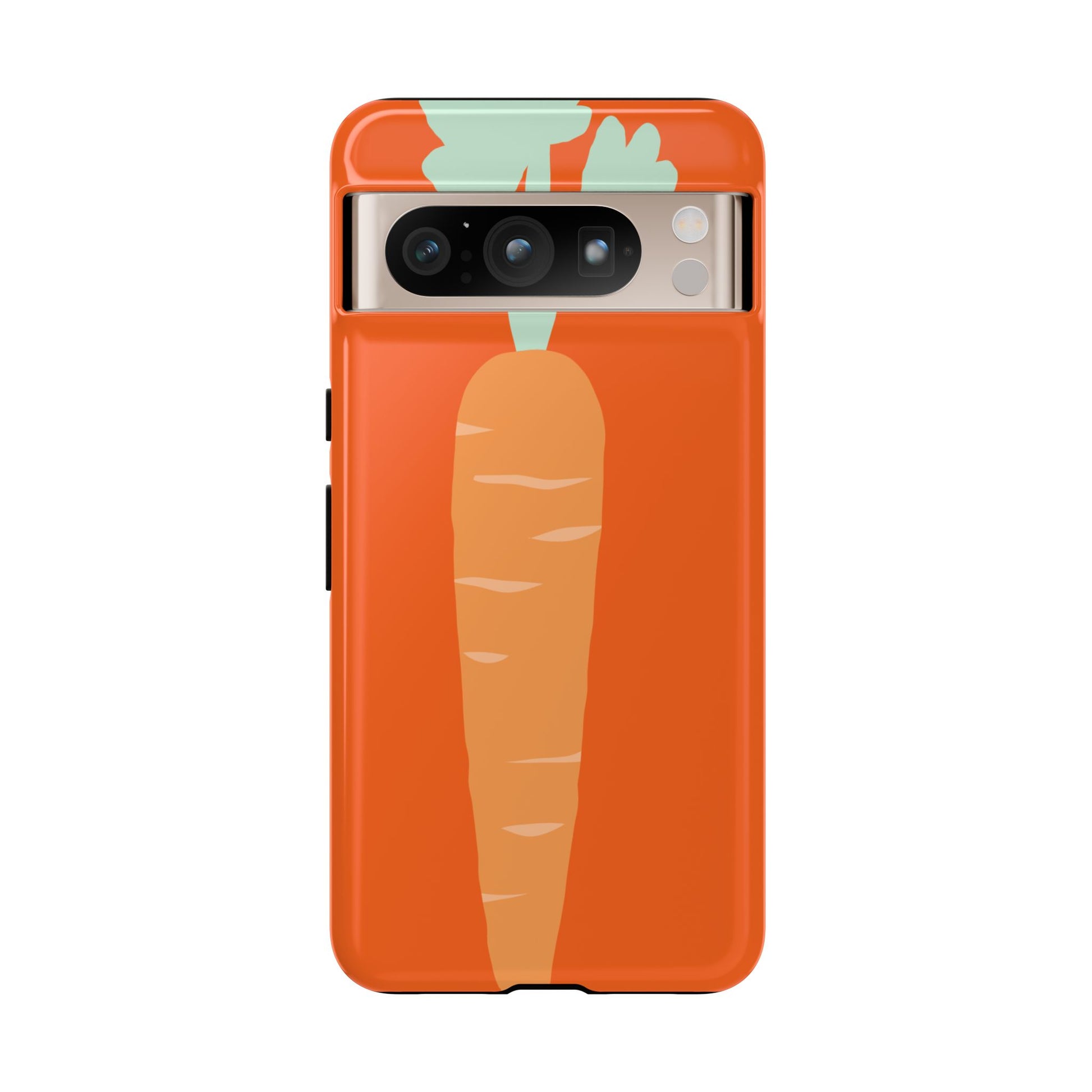Tough Cases Carrot Phone Case, Cute Smartphone Cover, Fun Gift for Garden Lovers, Fall Decor, Vegan Accessories, Colorful Case