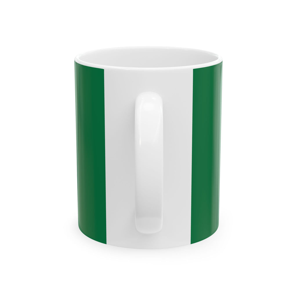Straight Outta Pub Ceramic Coffee Mug, Funny St. Patrick's Day Gift, Beer Lover's Cup, Green Spirit Mug, 11oz, 15oz